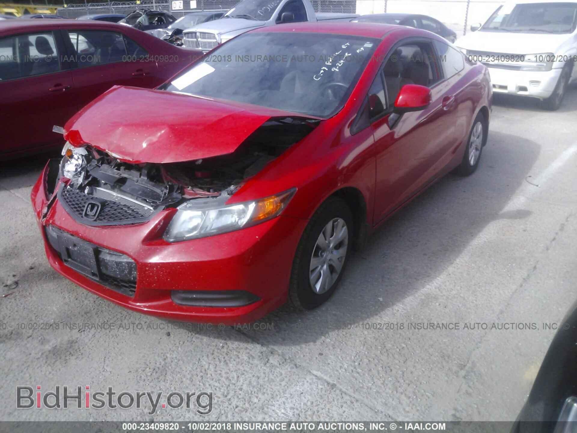 2012 HONDA CIVIC - VIN: 2HGFG3B50CH553877 - Фото 2