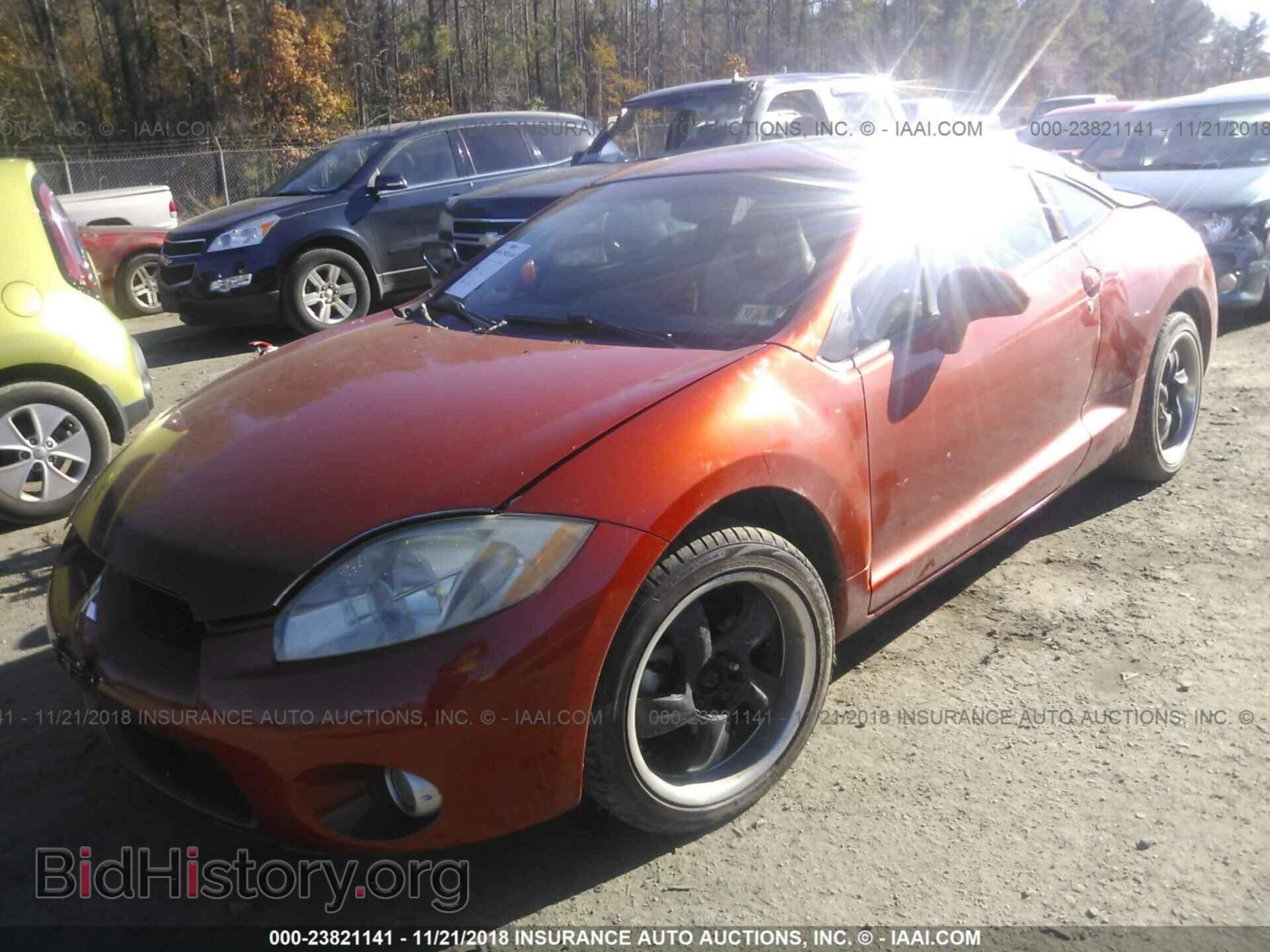 2006 MITSUBISHI ECLIPSE - VIN: 4A3AK34T46E020118 - Фото 2