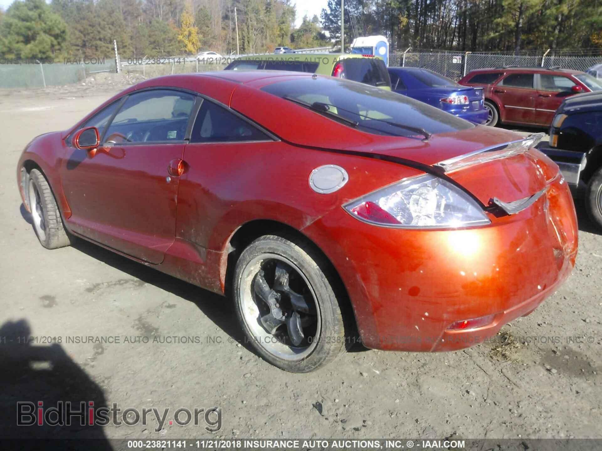 2006 MITSUBISHI ECLIPSE - VIN: 4A3AK34T46E020118 - Фото 3