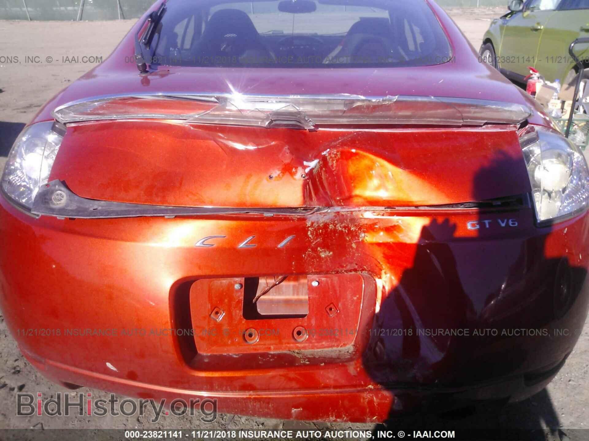 2006 MITSUBISHI ECLIPSE - VIN: 4A3AK34T46E020118 - Фото 6