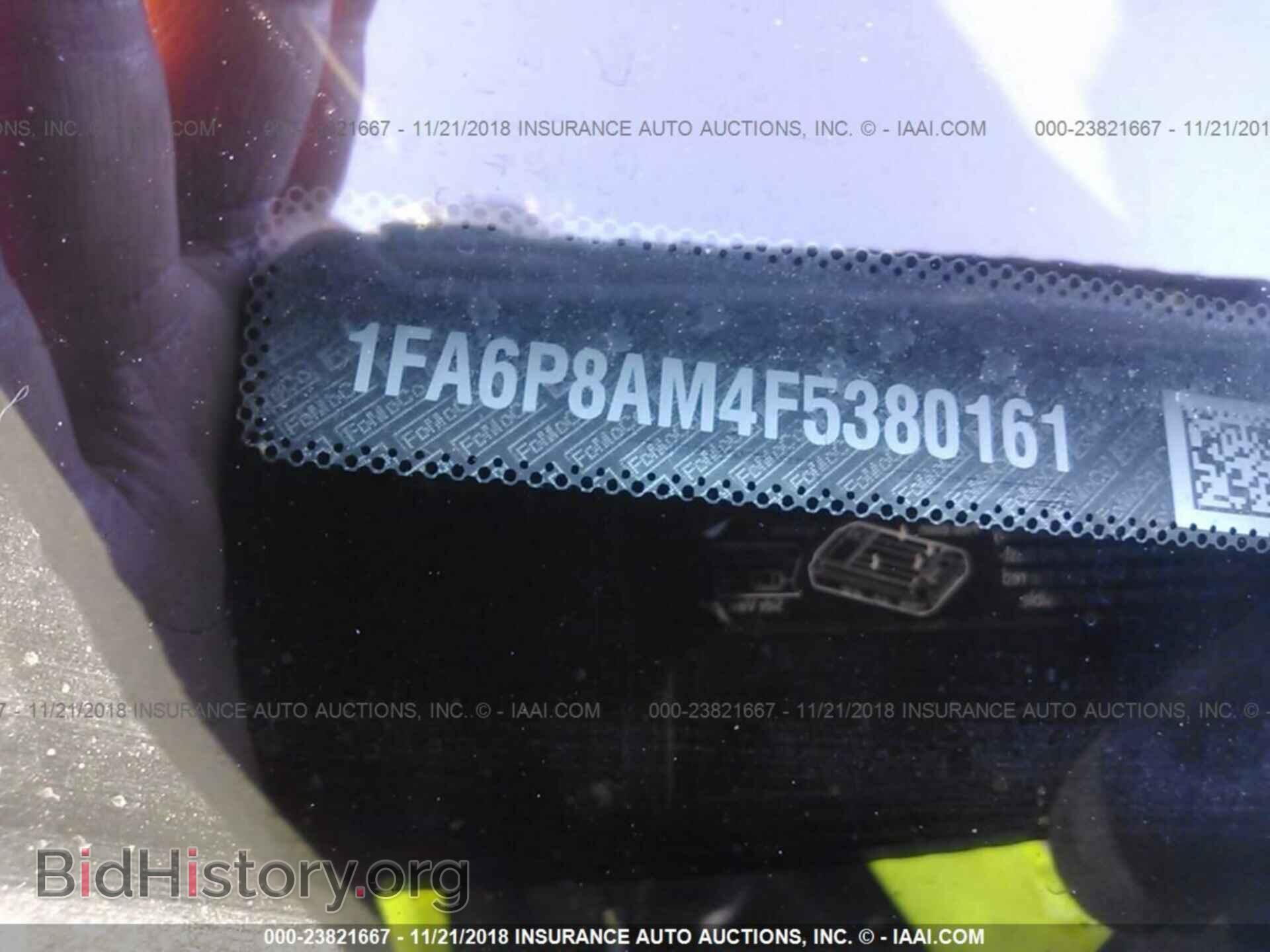 2015 FORD MUSTANG - VIN: 1FA6P8AM4F5380161 - Фото 9