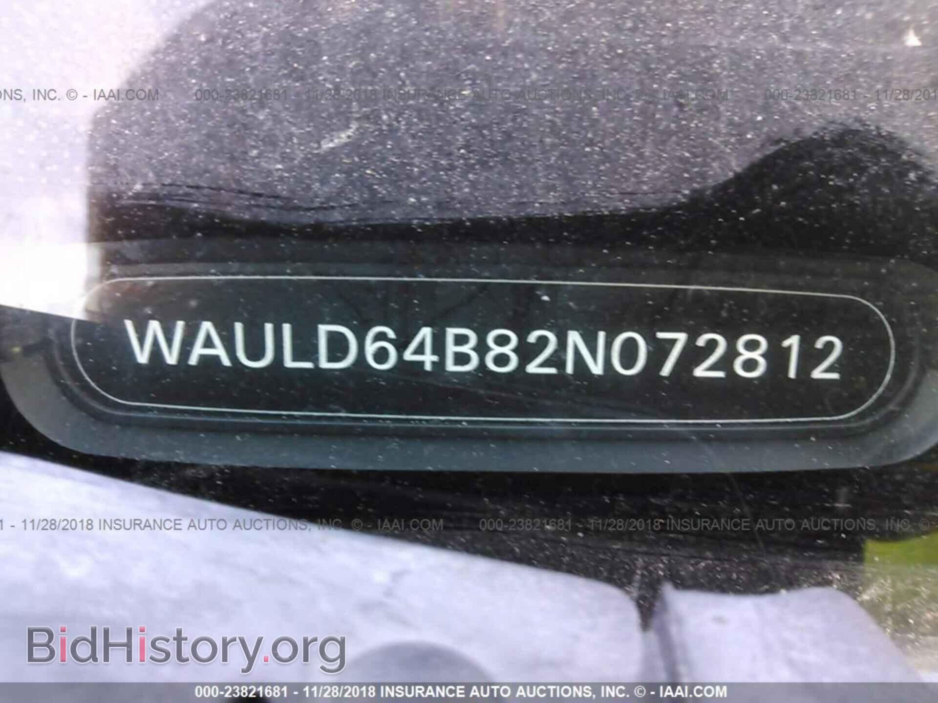 2002 AUDI A6 - VIN: WAULD64B82N072812 - Фото 9