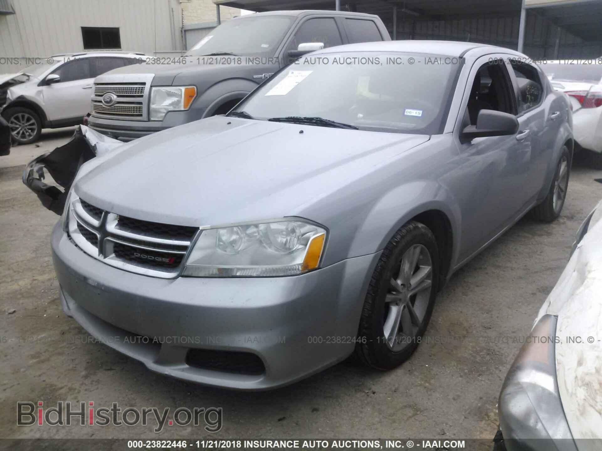 2013 Dodge Avenger - VIN: 1C3CDZAG0DN652566 - Фото 2