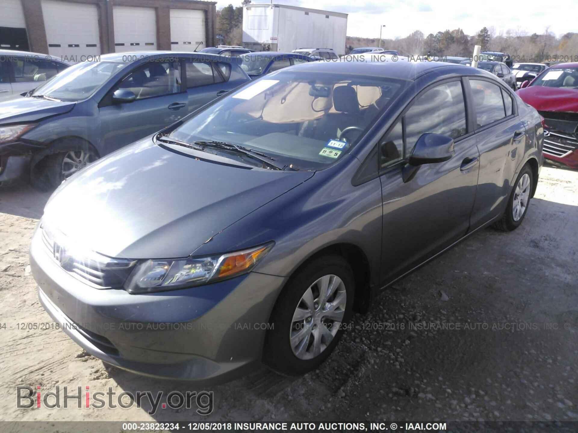 2012 HONDA CIVIC - VIN: 19XFB2F55CE065585 - Photo 2