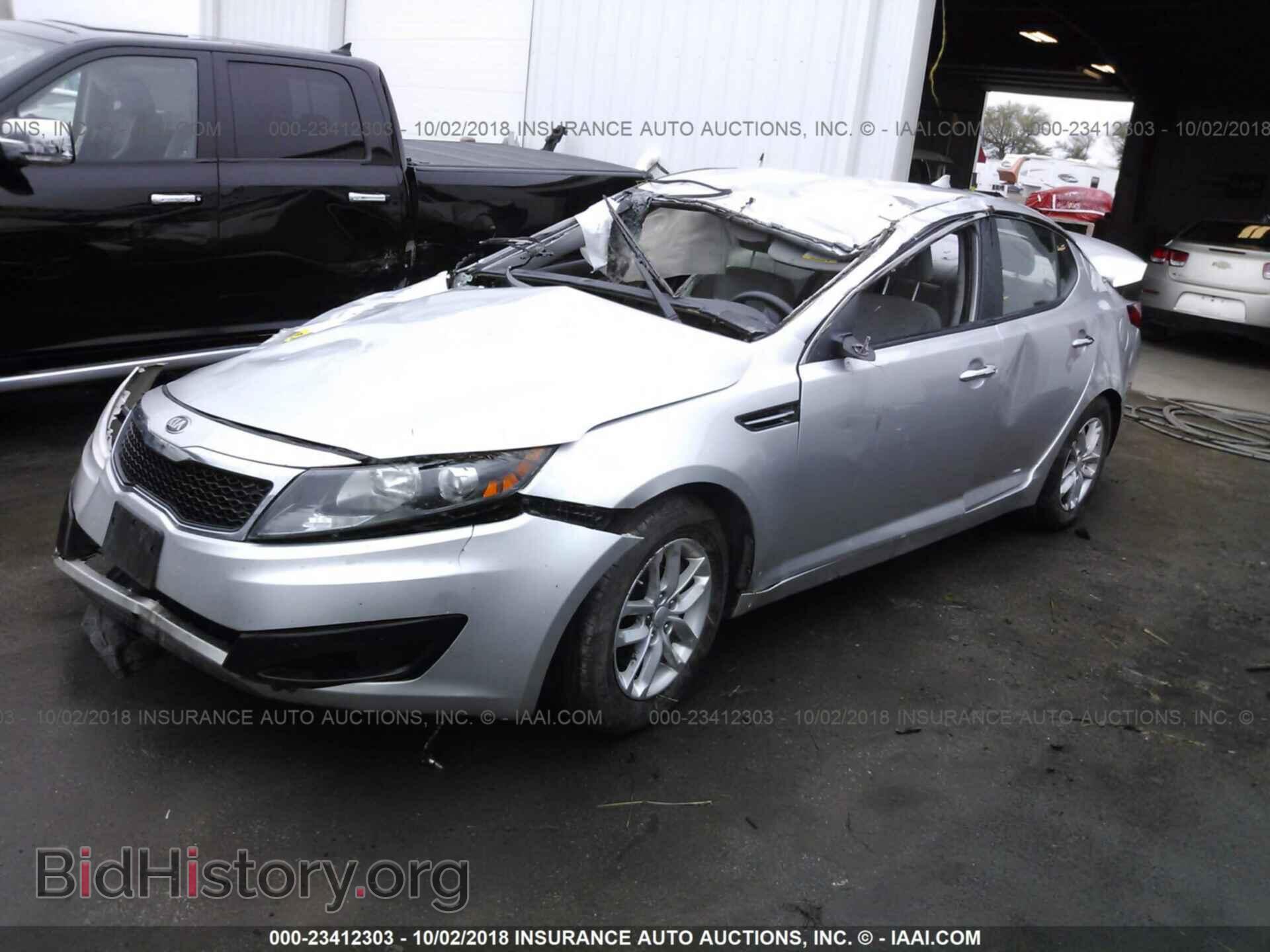 2013 KIA OPTIMA - VIN: KNAGM4A76D5401628 - Фото 2