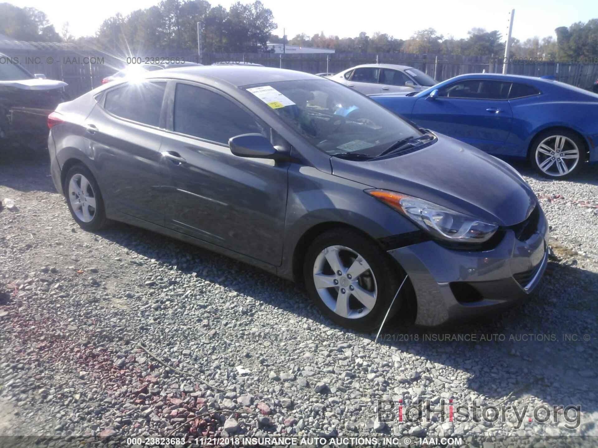 Photo 5NPDH4AE1DH416689 - HYUNDAI ELANTRA 2013