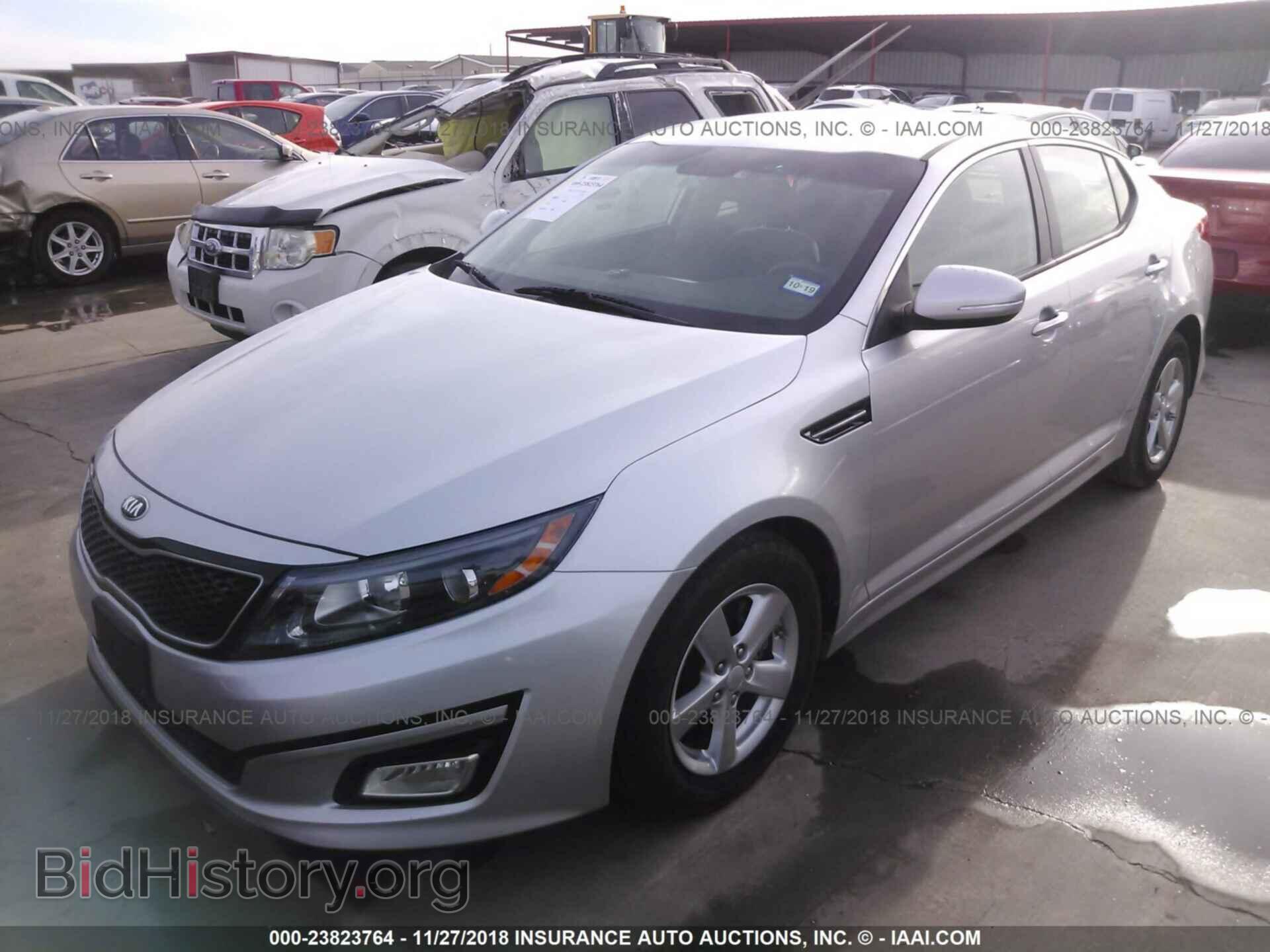 2015 KIA OPTIMA - VIN: 5XXGM4A7XFG502642 - Фото 2