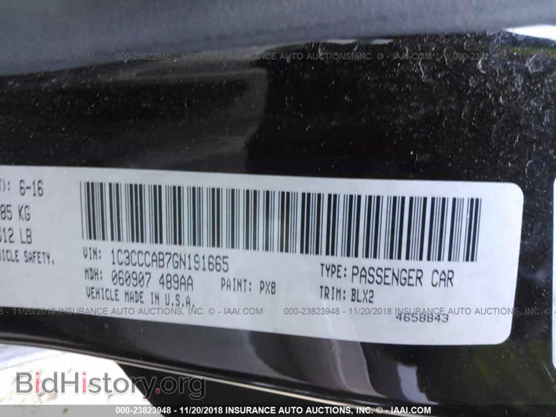 2016 CHRYSLER 200 - VIN: 1C3CCCAB7GN191665 - Photo 9