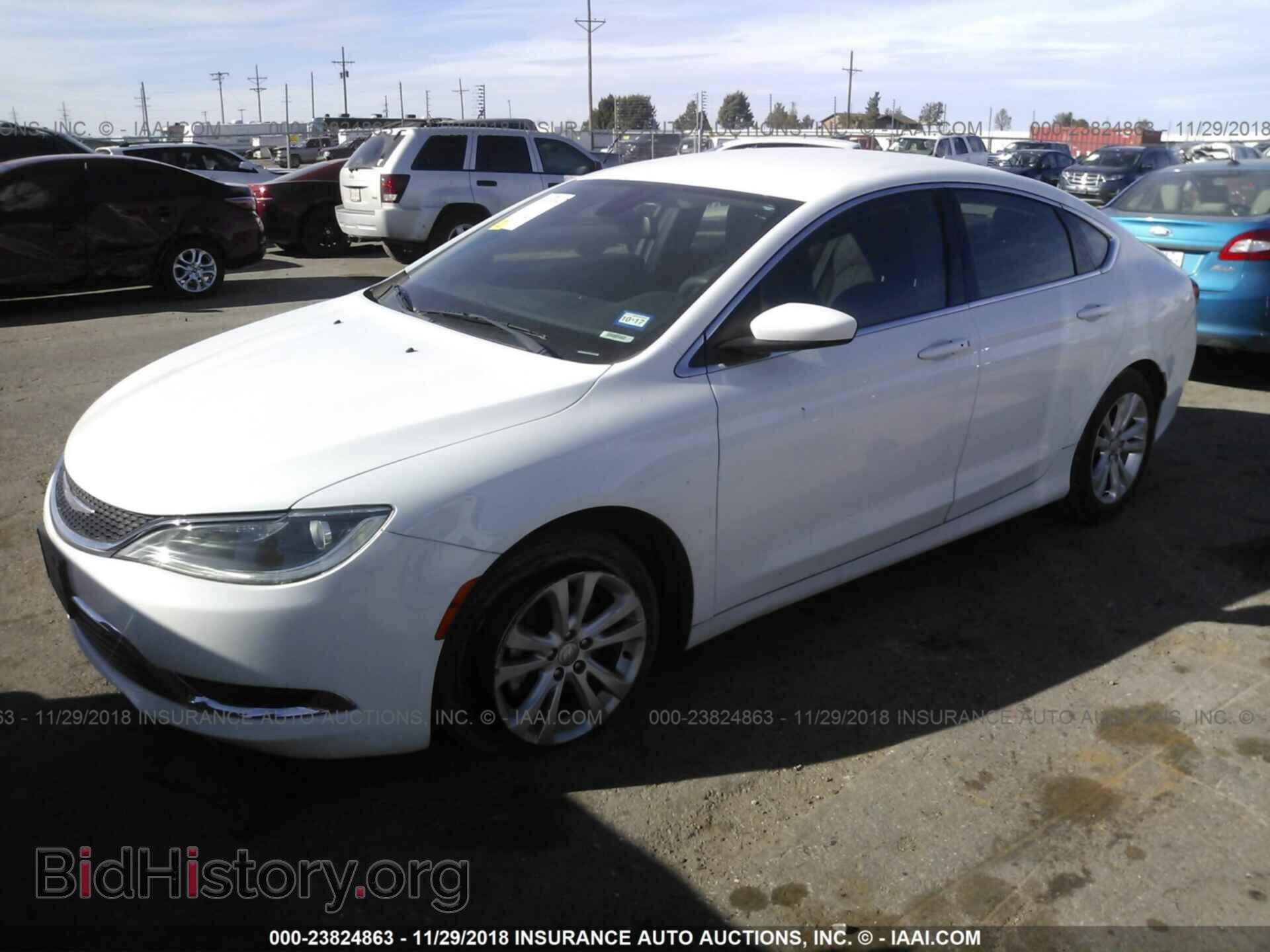 2015 Chrysler 200 - VIN: 1C3CCCAB0FN701062 - Фото 2