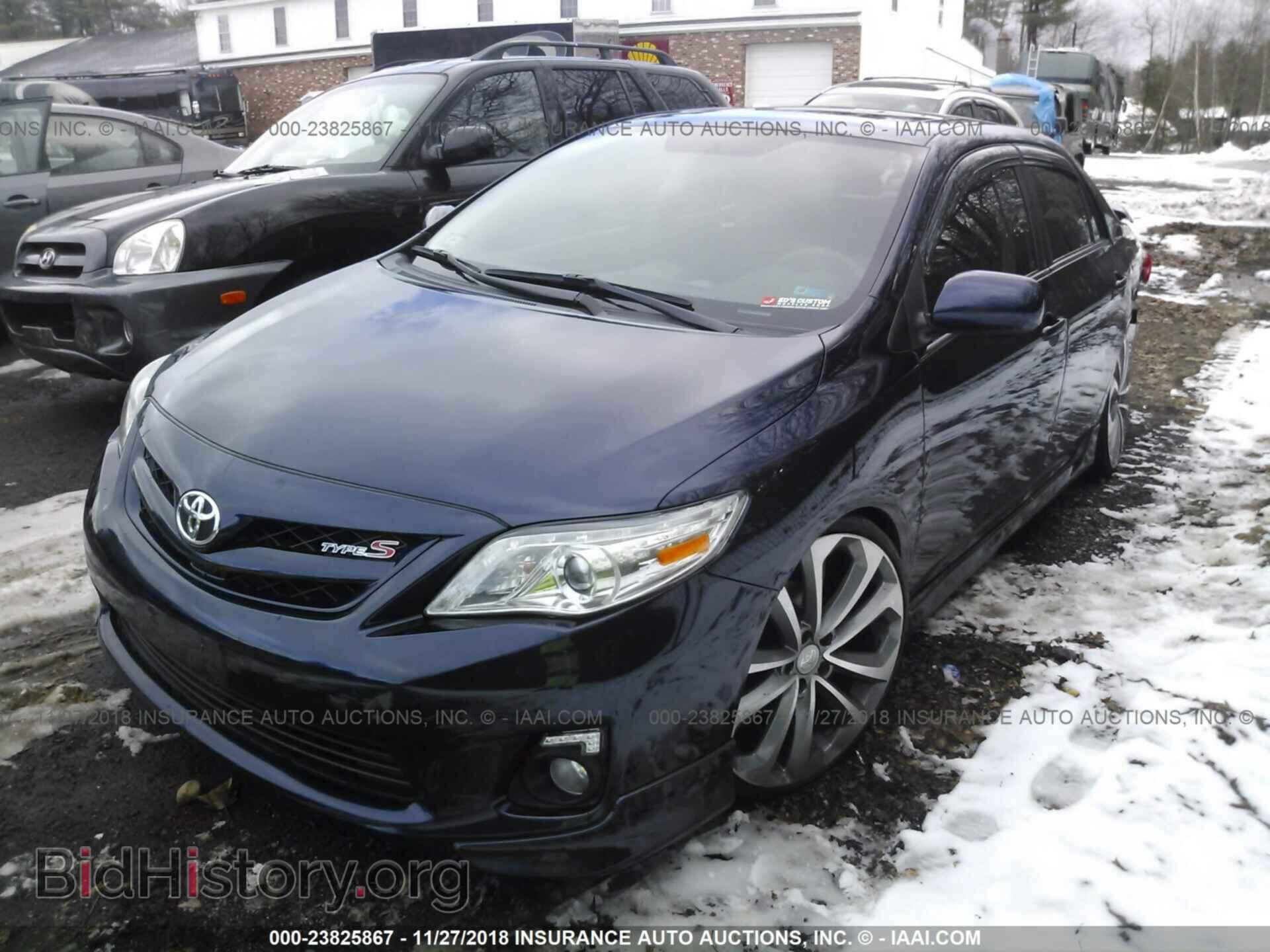 2013 TOYOTA COROLLA - VIN: 2T1BU4EE2DC105319 - Фото 2