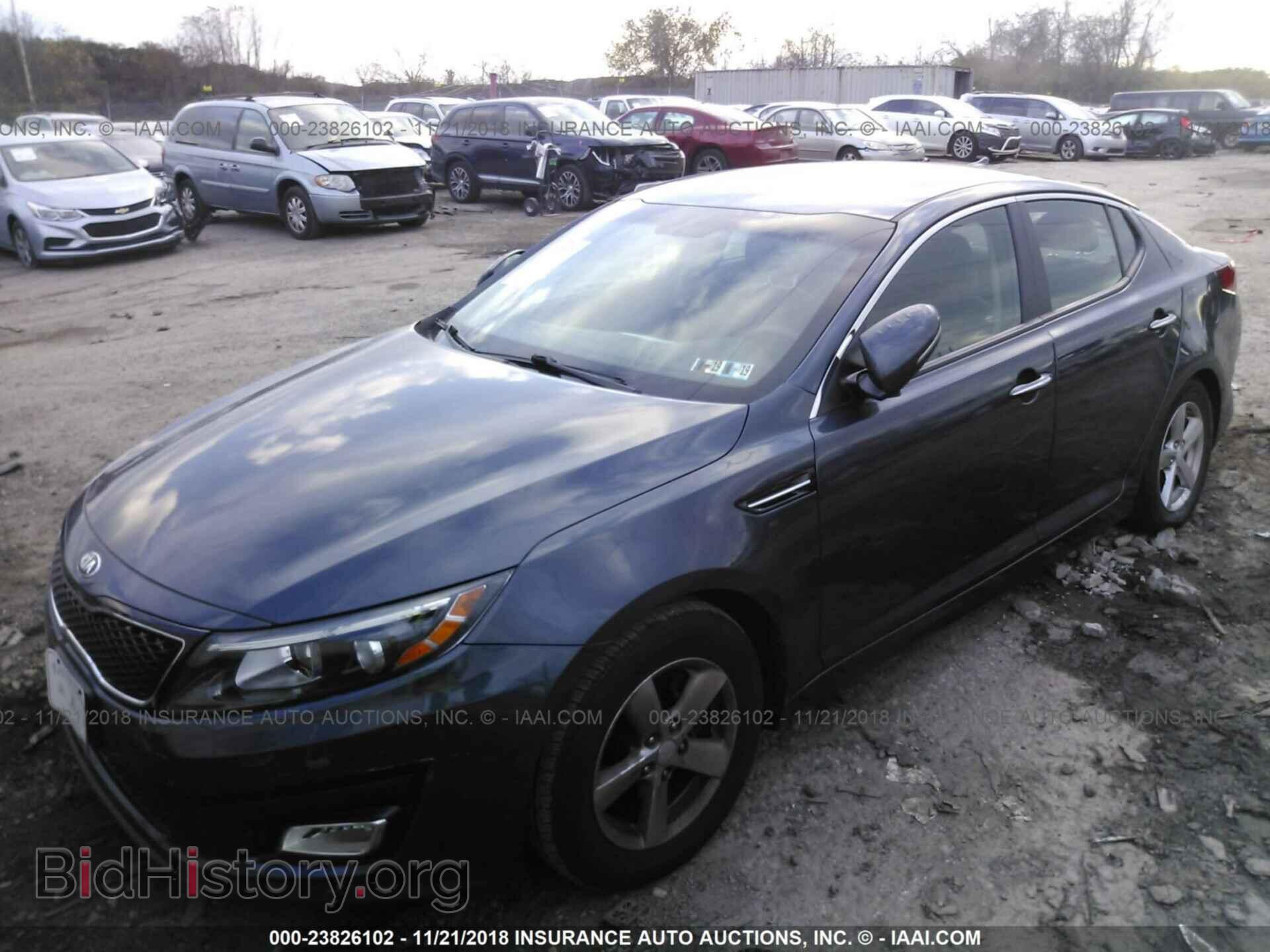 2015 KIA OPTIMA - VIN: KNAGM4A71F5592474 - Photo 2