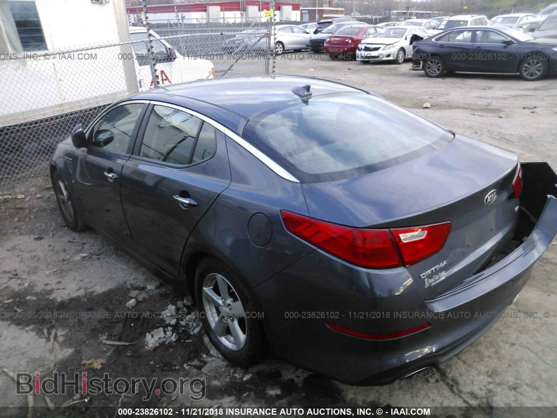 2015 KIA OPTIMA - VIN: KNAGM4A71F5592474 - Photo 3