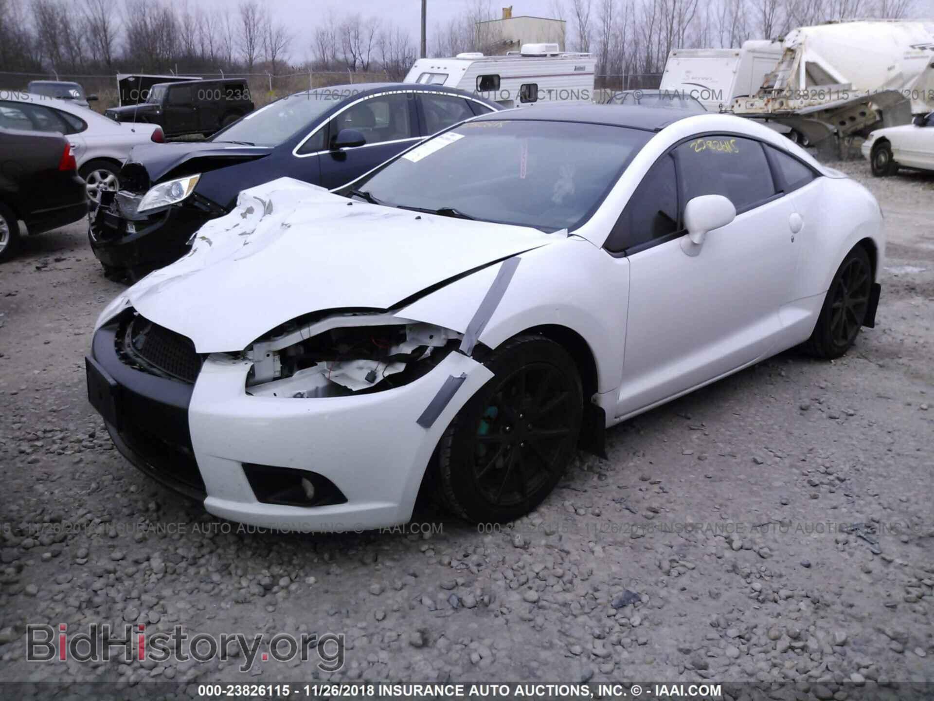 2011 MITSUBISHI ECLIPSE - VIN: 4A31K5DF7BE016953 - Photo 2