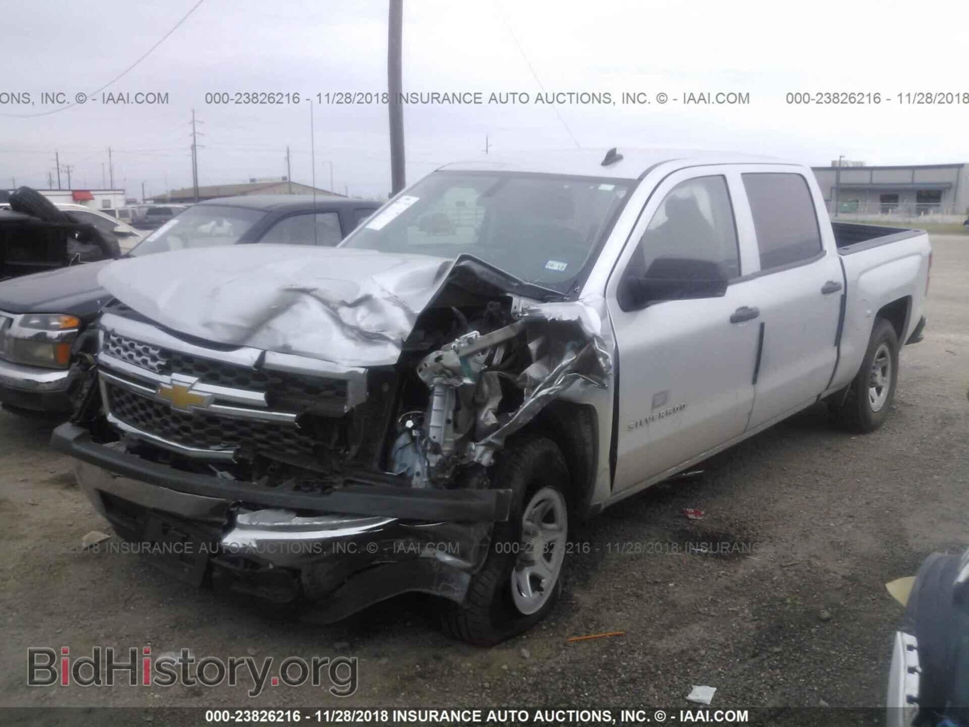 2014 CHEVROLET SILVERADO - VIN: 3GCPCPEC7EG407804 - Photo 2