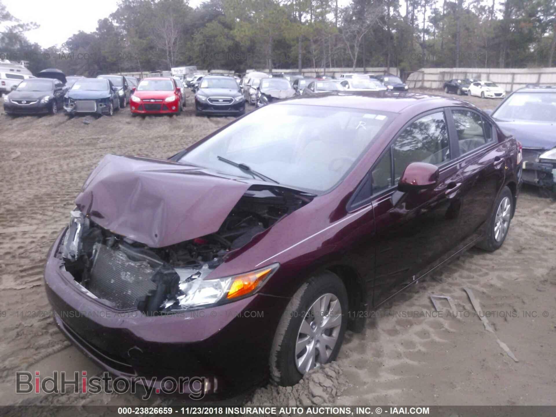 2012 Honda Civic - VIN: 19XFB2F50CE080415 - Photo 2