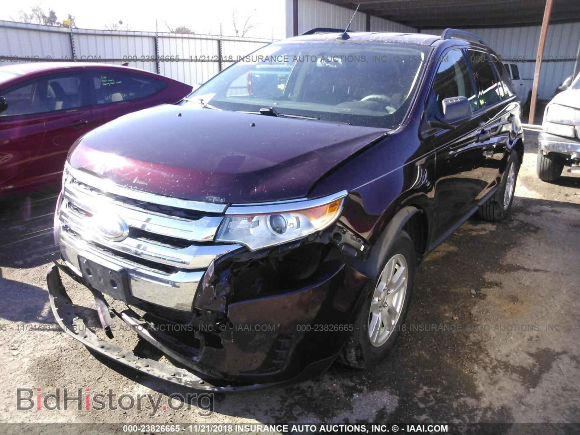 2011 FORD EDGE - VIN: 2FMDK3GCXBBB31950 - Фото 2
