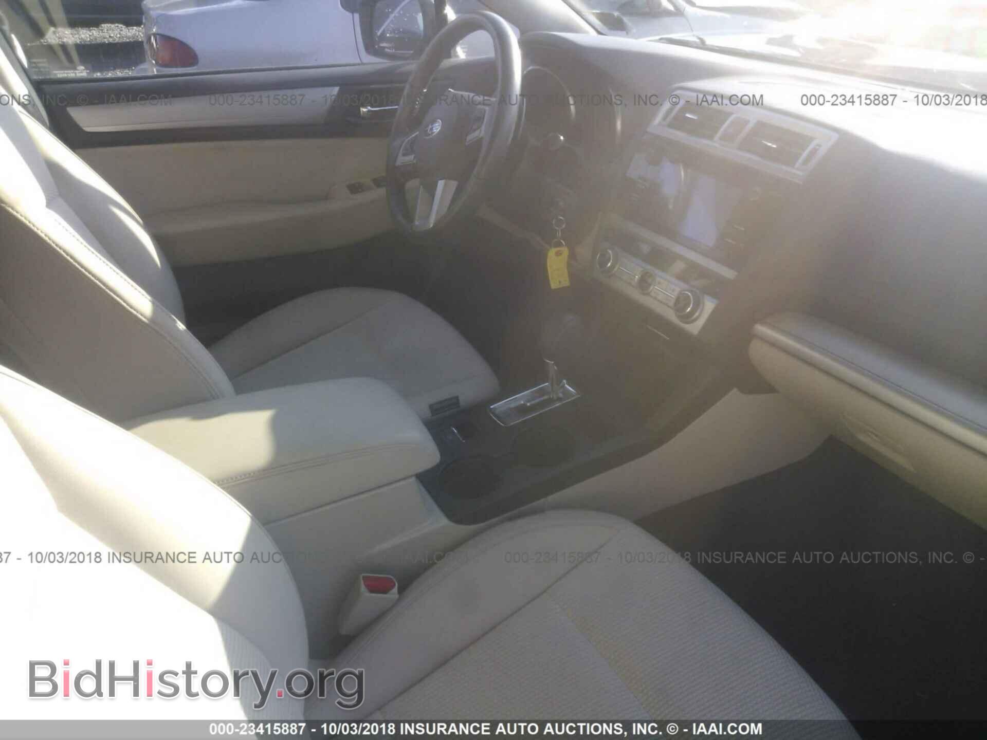 2015 SUBARU OUTBACK - VIN: 4S4BSACC1F3353607 - Photo 5
