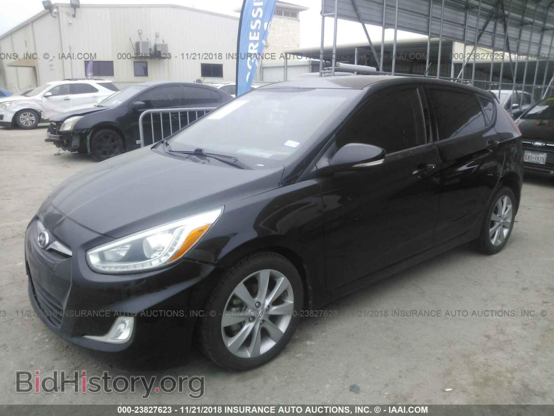2014 HYUNDAI ACCENT - VIN: KMHCU5AE3EU148552 - Фото 2