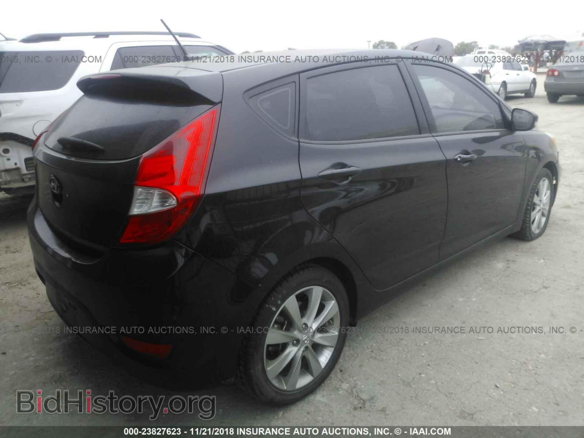 2014 HYUNDAI ACCENT - VIN: KMHCU5AE3EU148552 - Фото 4