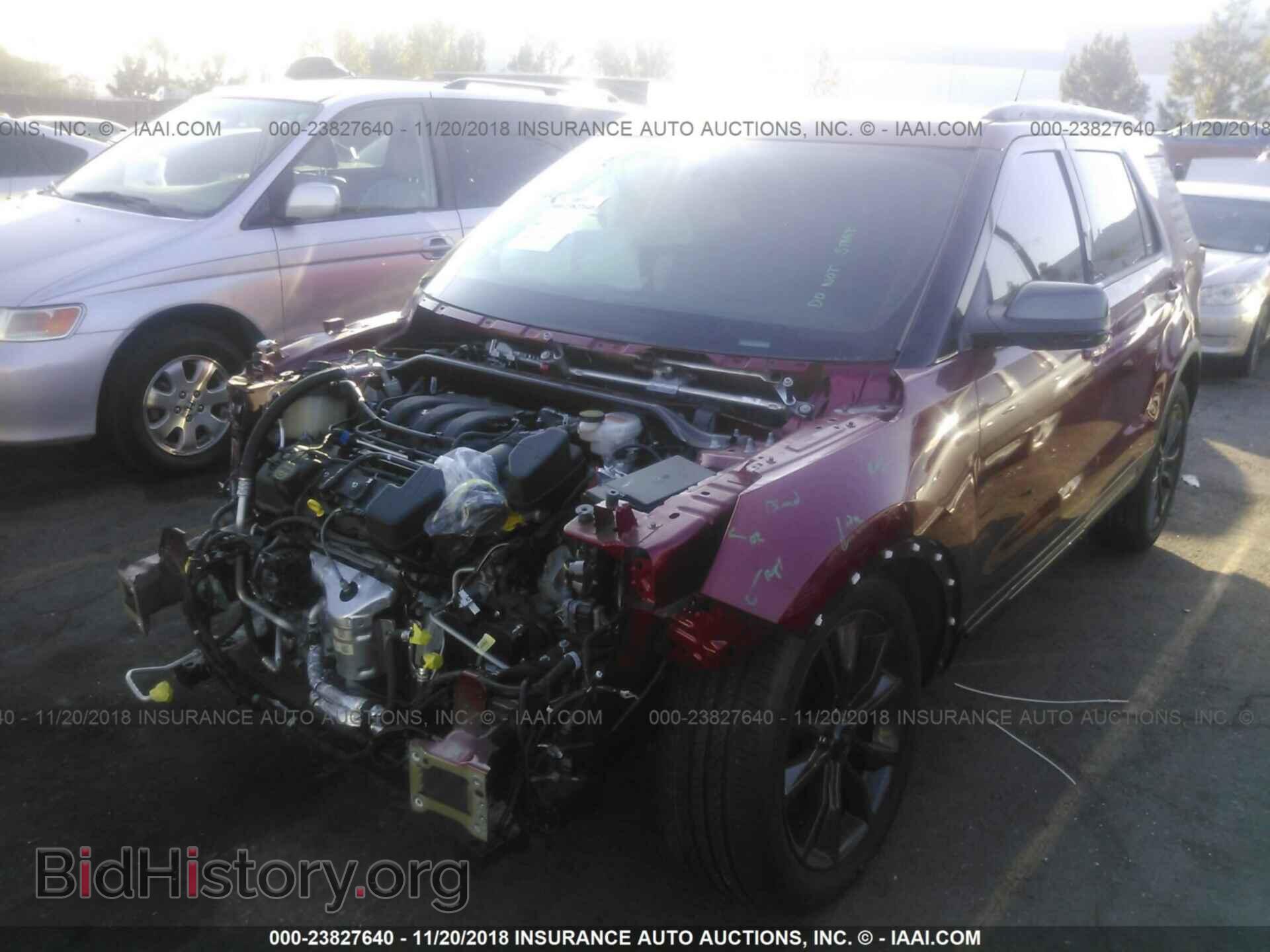 2018 FORD EXPLORER - VIN: 1FM5K7D81JGB31662 - Фото 2