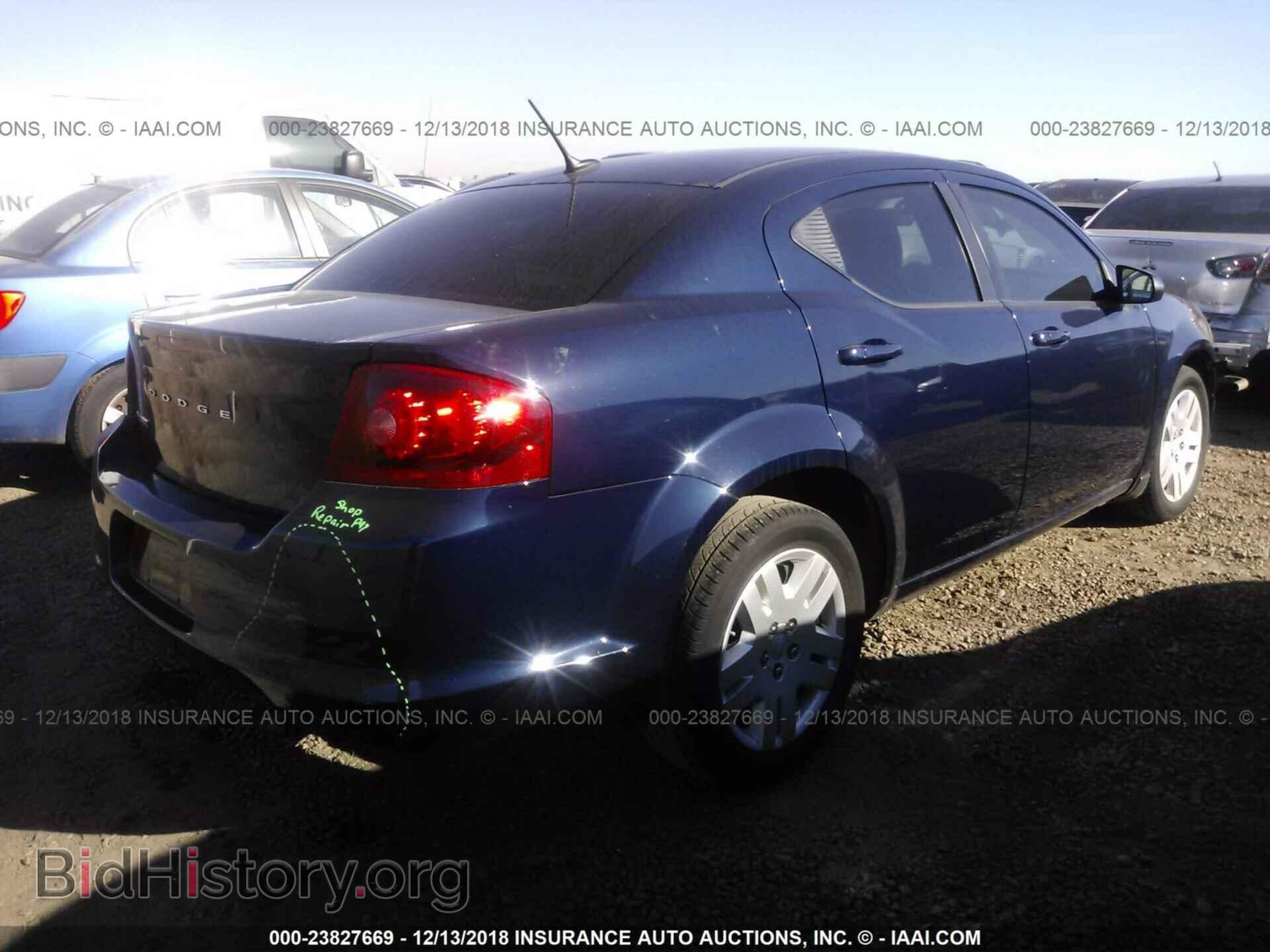 2014 Dodge Avenger - VIN: 1C3CDZAB0EN224955 - Фото 4