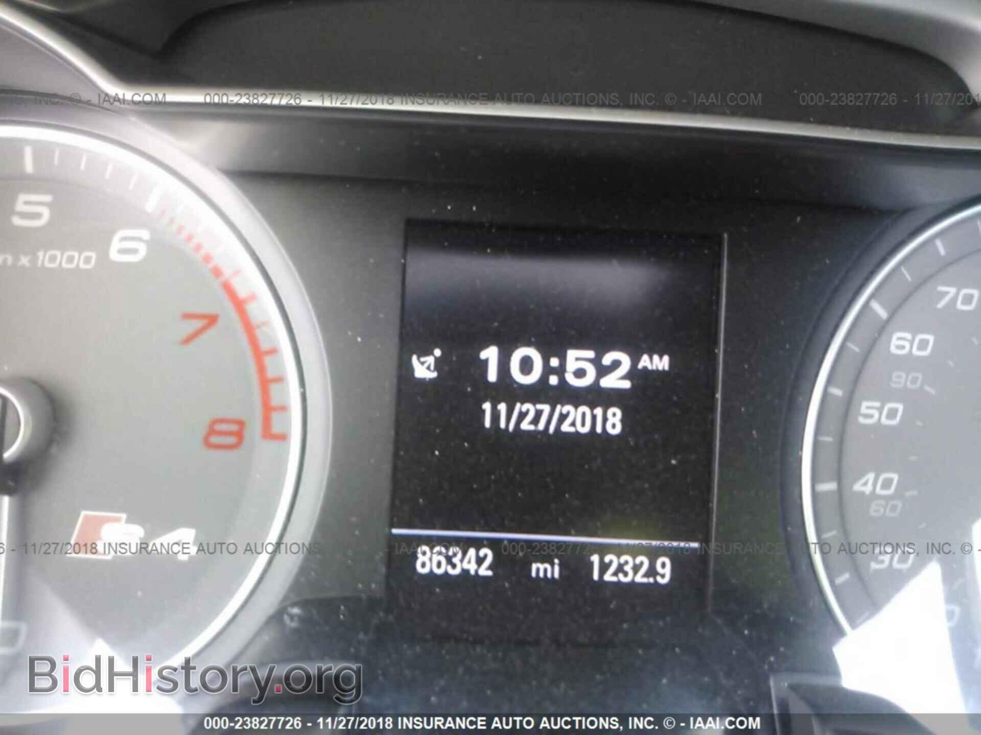 2013 AUDI S4 - VIN: WAUBGAFLXDA242562 - Фото 7