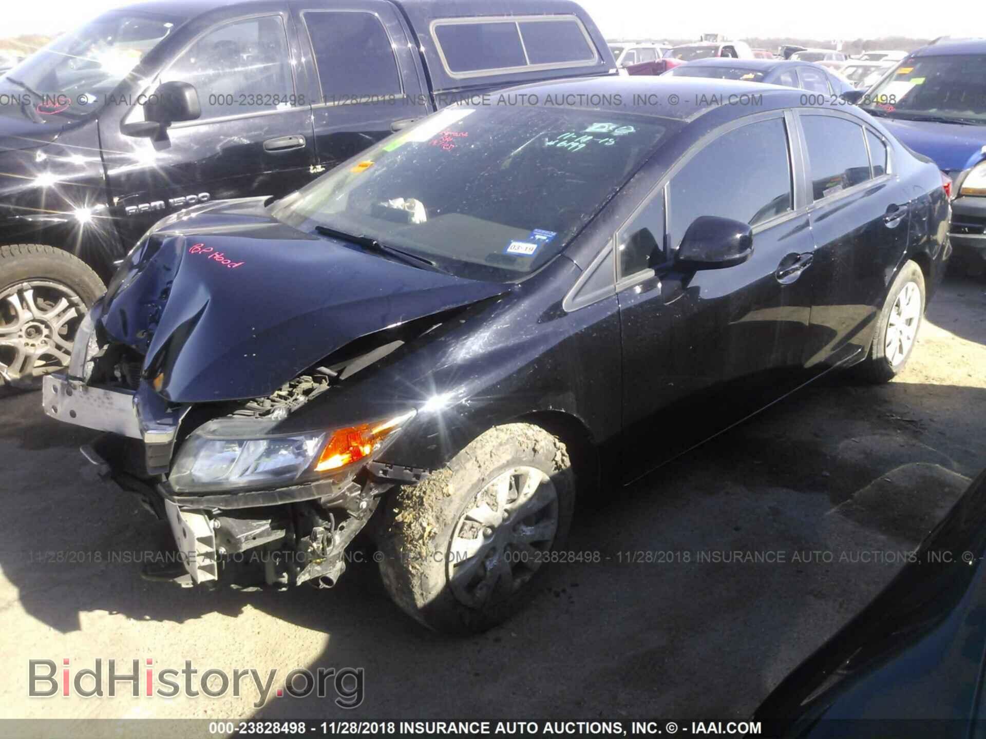2012 Honda Civic - VIN: 19XFB2F59CE106199 - Фото 2