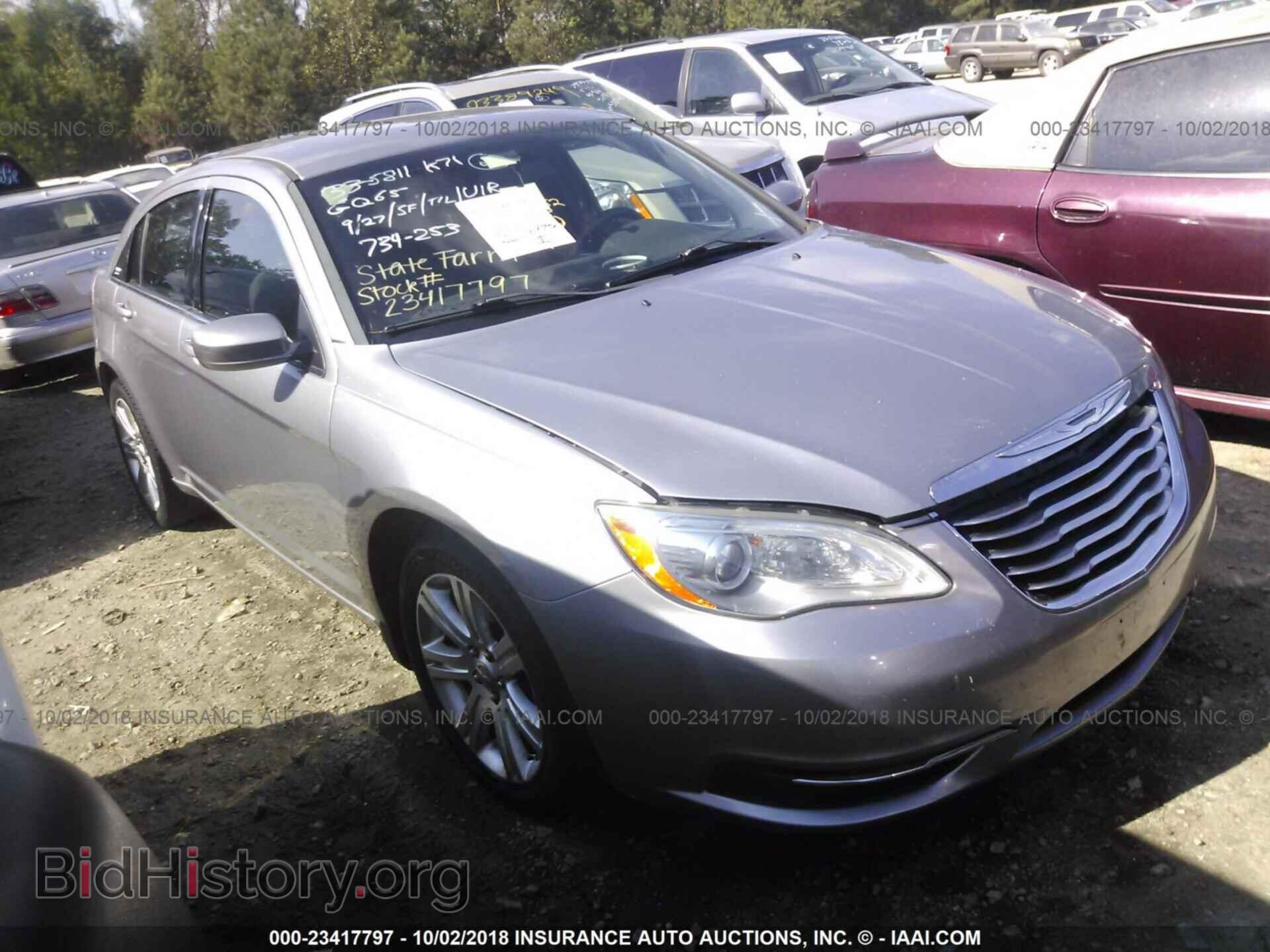 Фотография 1C3CCBBBXDN734253 - CHRYSLER 200 2013