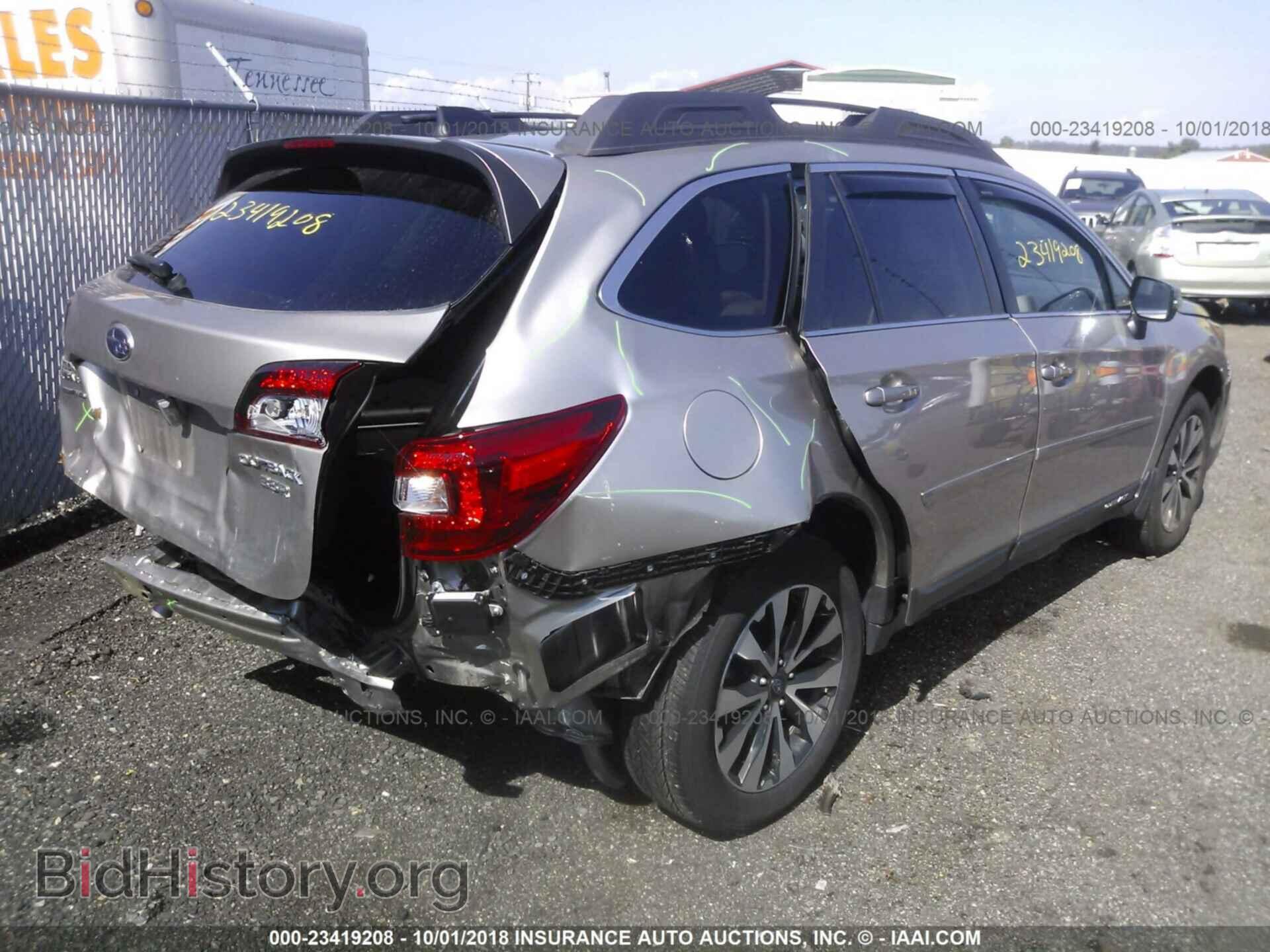 2017 SUBARU OUTBACK - VIN: 4S4BSENC3H3371601 - Фото 4