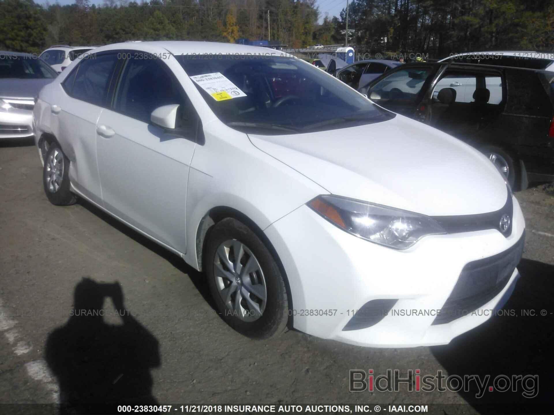 Photo 2T1BURHE2FC302678 - TOYOTA COROLLA 2015