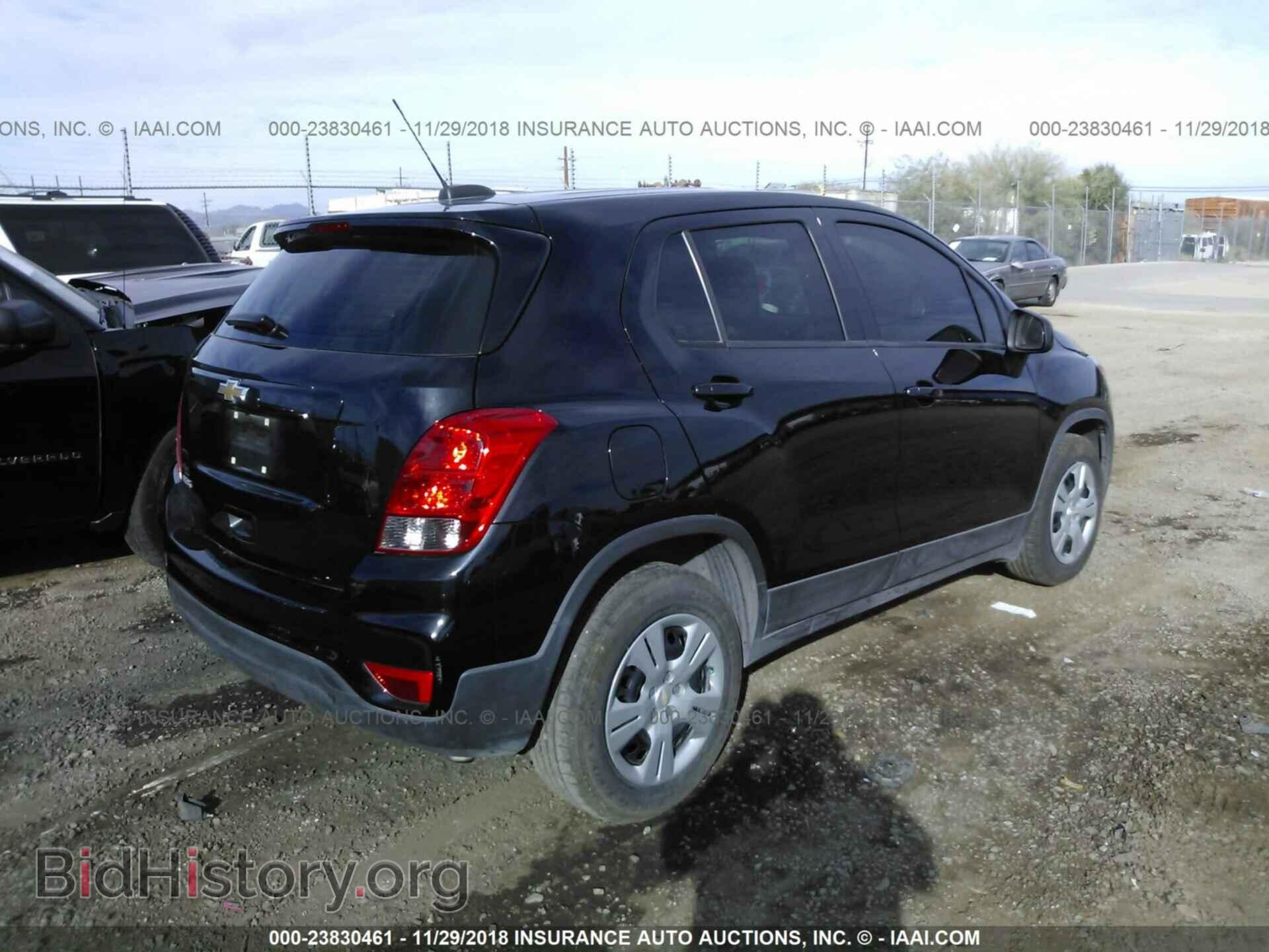 2017 CHEVROLET TRAX - VIN: 3GNCJKSB7HL186100 - Фото 4