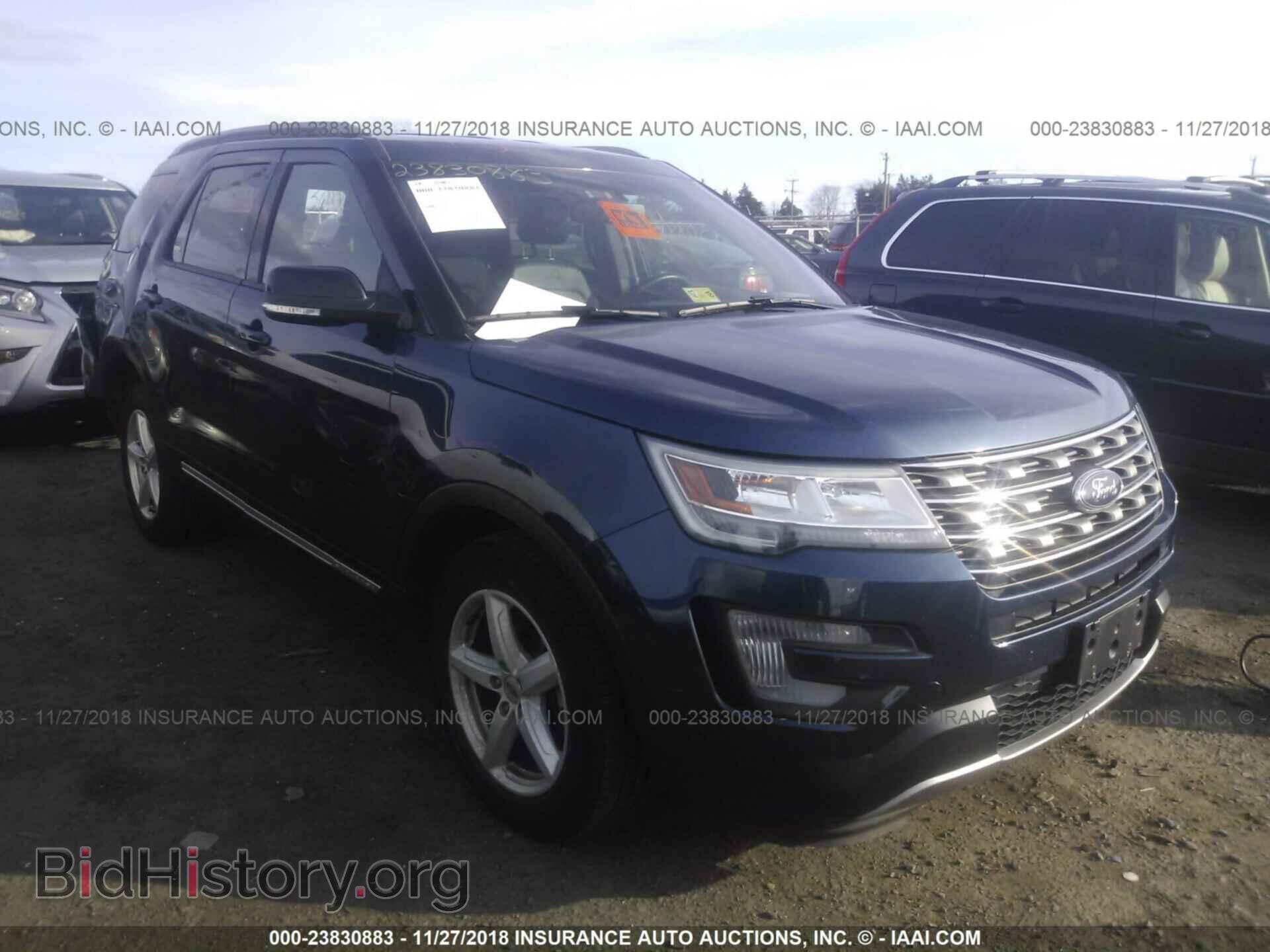 Фотография 1FM5K8D82HGB38247 - FORD EXPLORER 2017