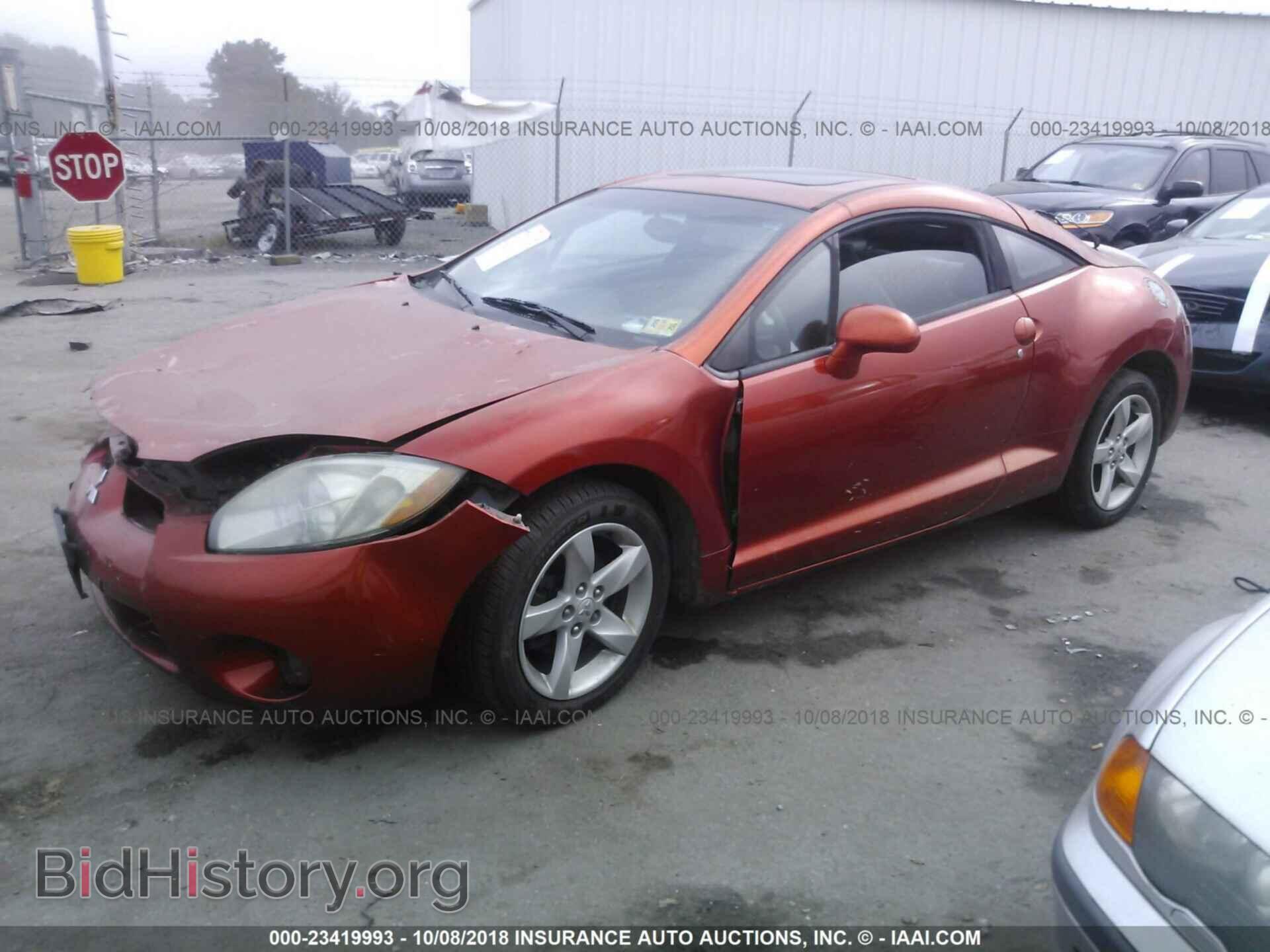 2007 MITSUBISHI ECLIPSE - VIN: 4A3AK24F37E033433 - Photo 2