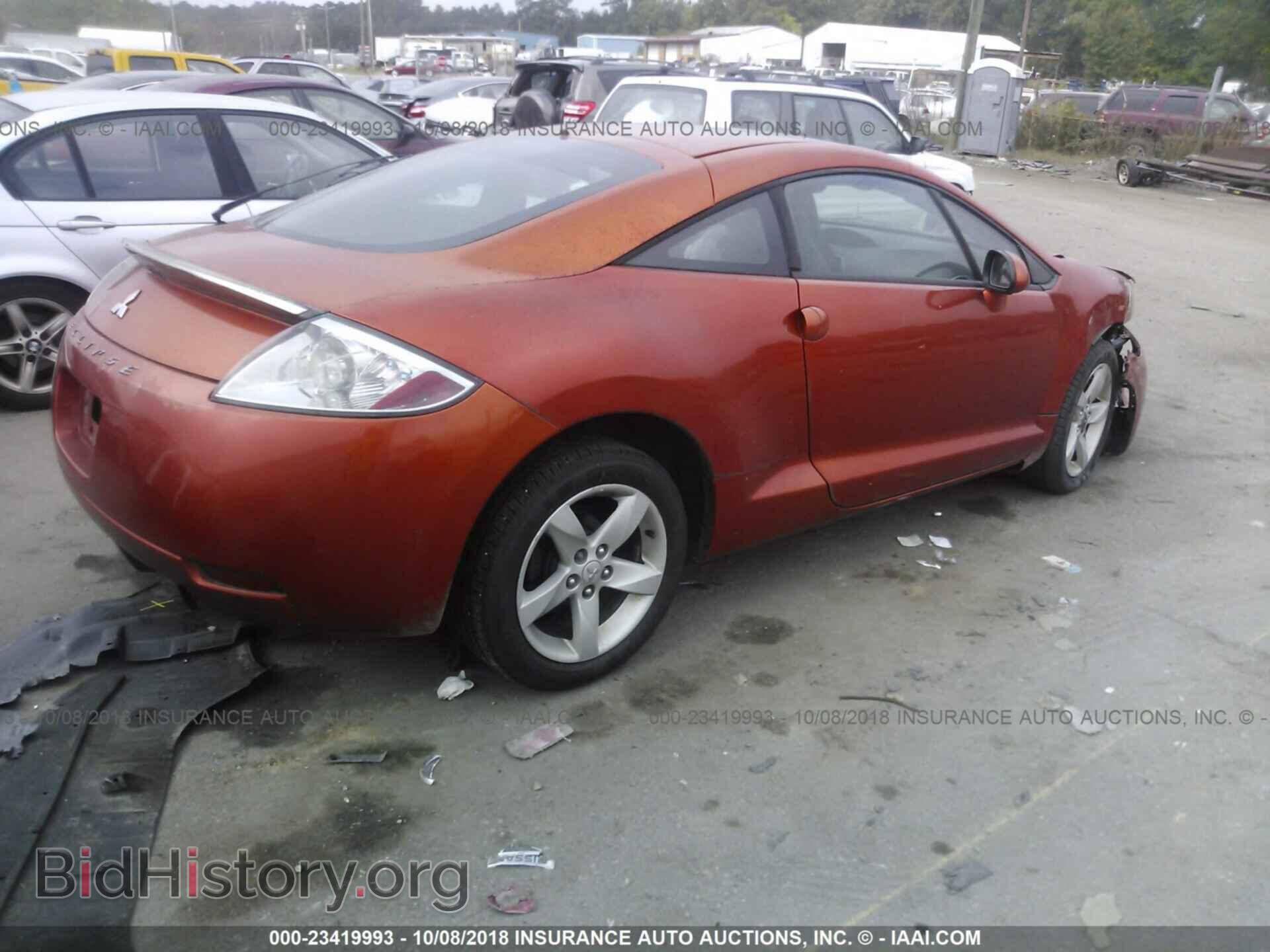2007 MITSUBISHI ECLIPSE - VIN: 4A3AK24F37E033433 - Photo 4