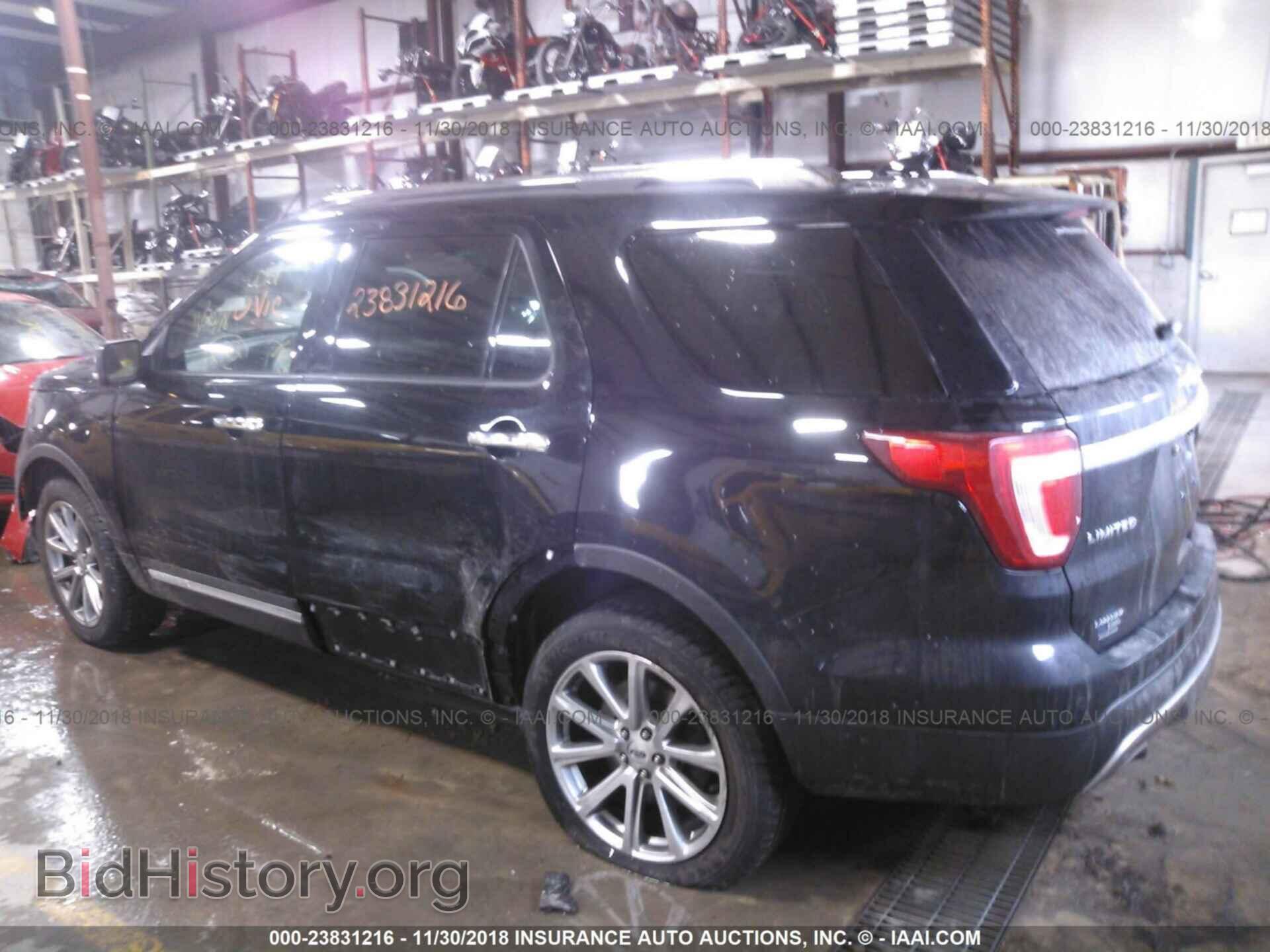 2017 FORD EXPLORER - VIN: 1FM5K8FH3HGA09768 - Фото 3