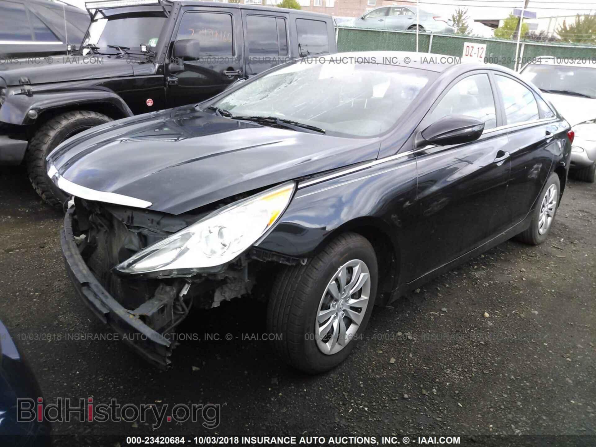 2012 HYUNDAI SONATA - VIN: 5NPEB4AC0CH343804 - Фото 2