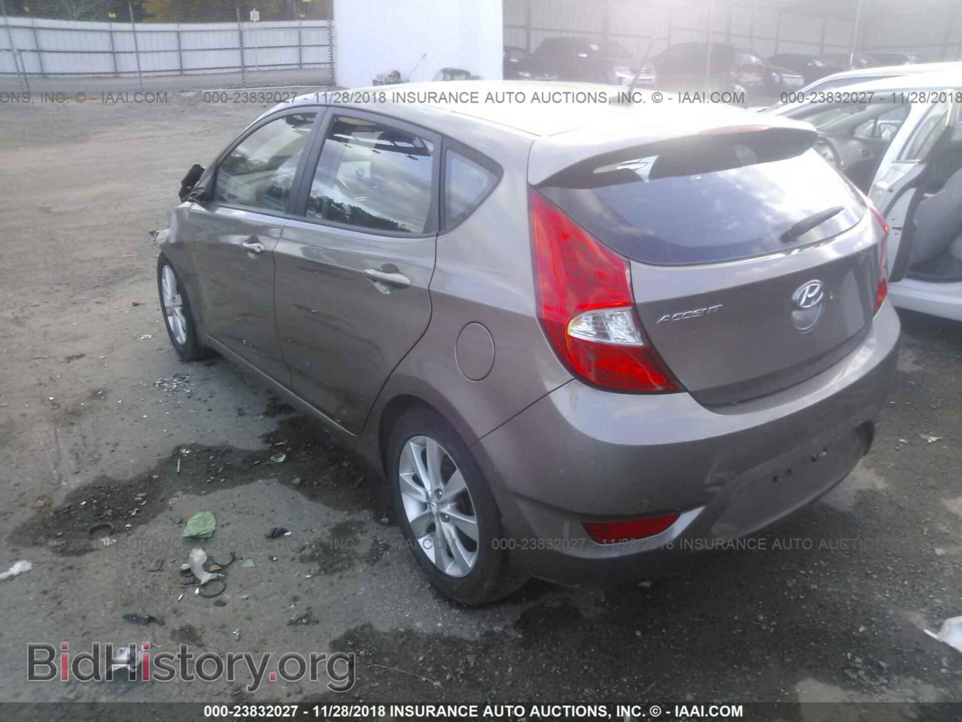 2012 HYUNDAI ACCENT - VIN: KMHCU5AE9CU032978 - Фото 3