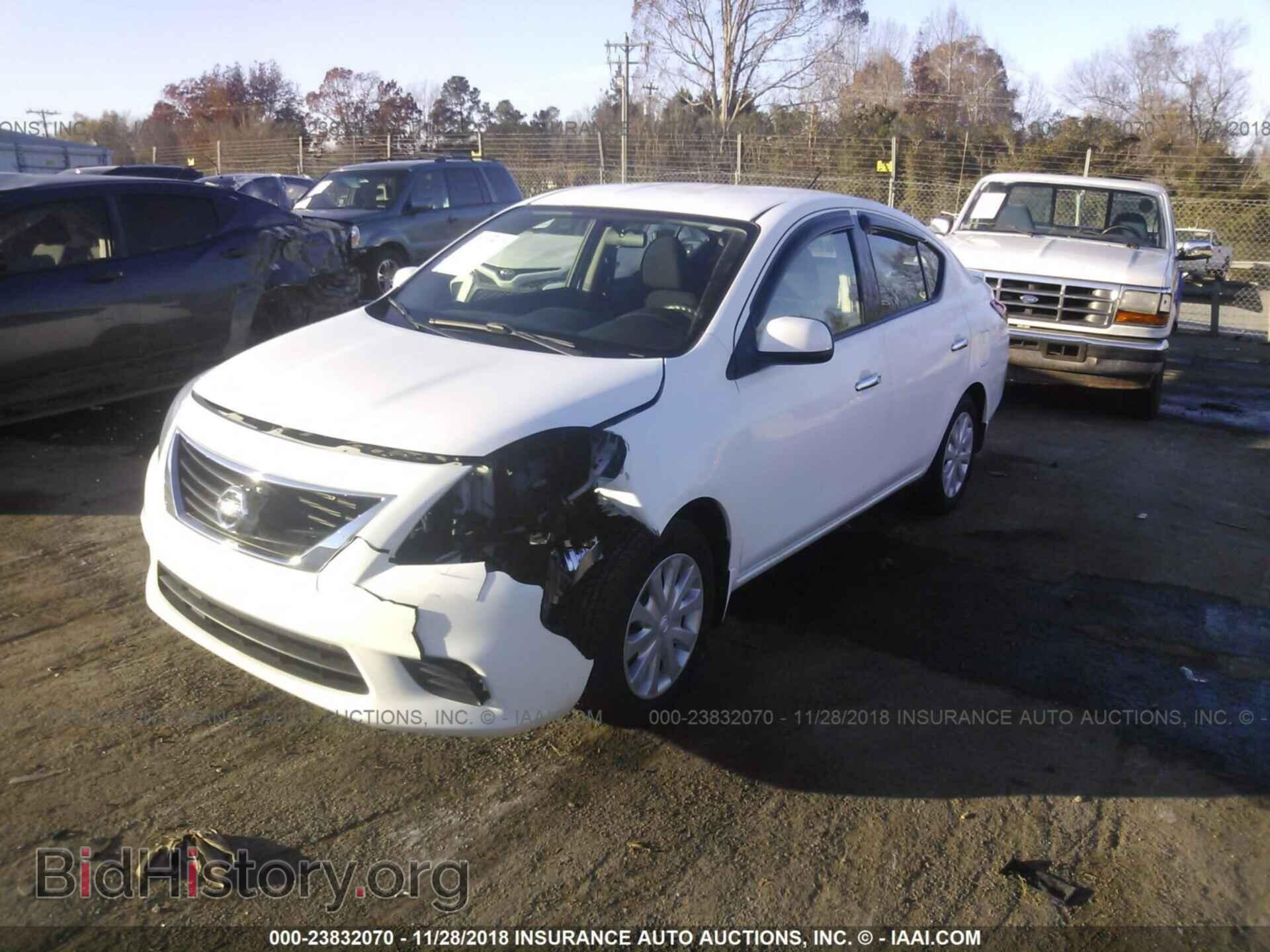 2014 NISSAN VERSA - VIN: 3N1CN7AP2EL867237 - Фото 2