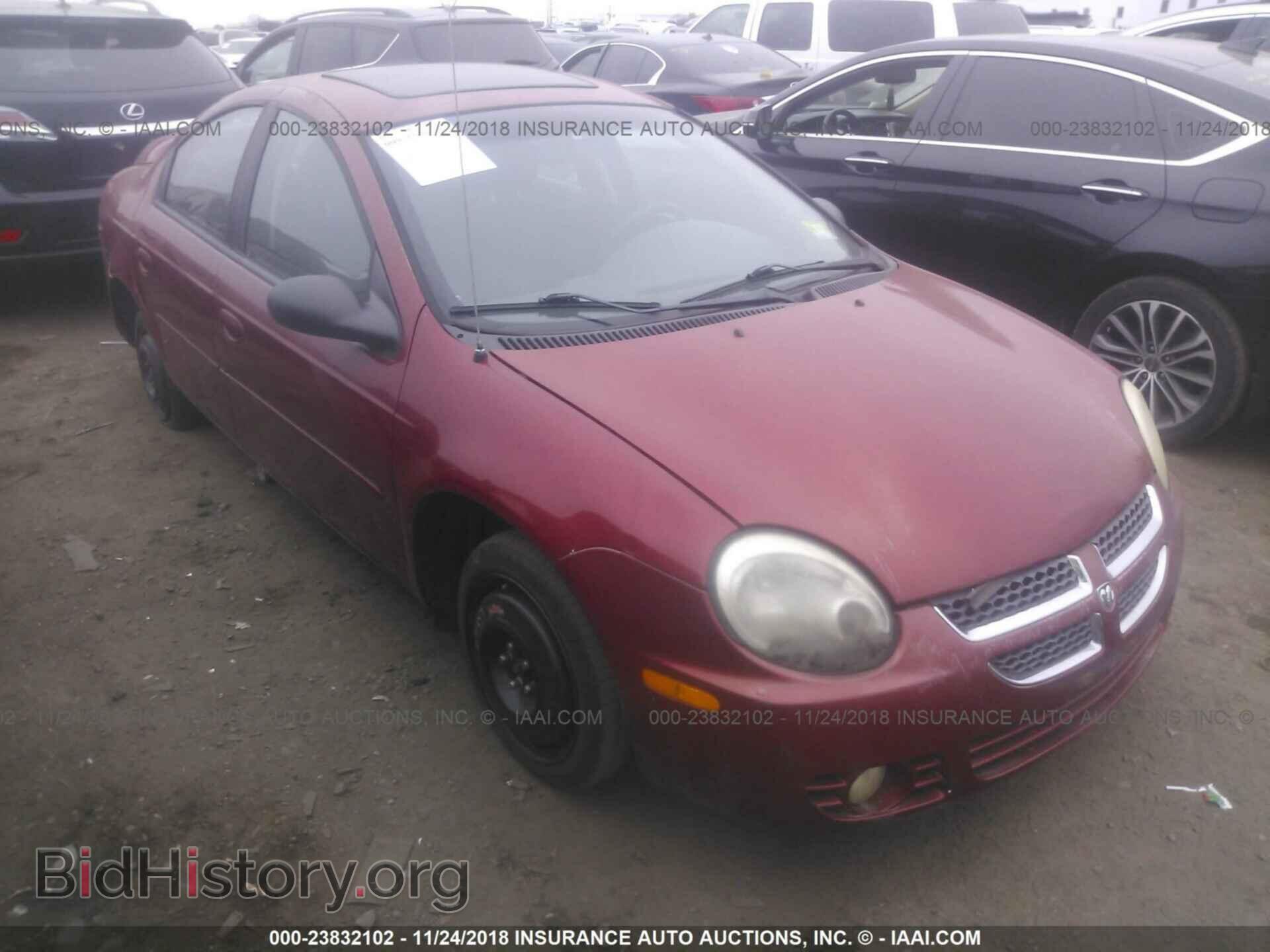 Фотография 1B3ES56C14D544117 - DODGE NEON 2004