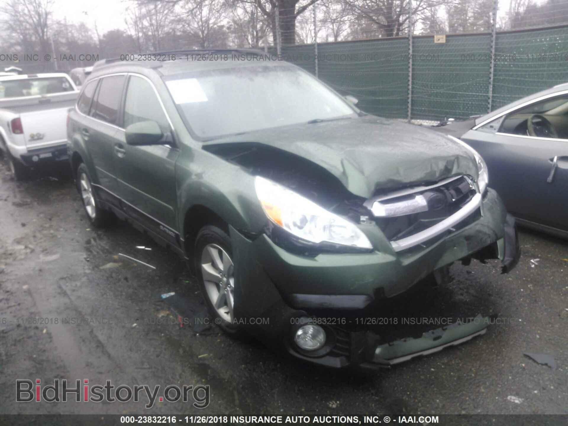 Фотография 4S4BREPC4D2215589 - Subaru Outback 2013