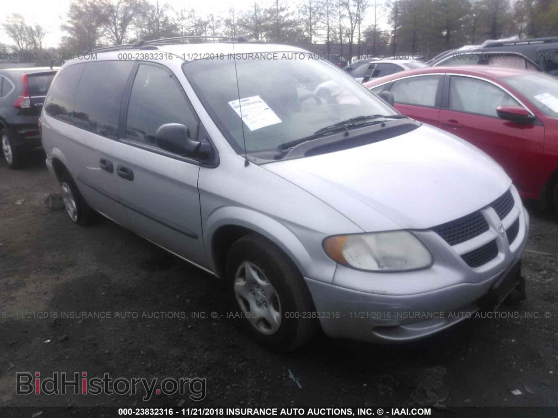 Фотография 1B4GP24342B630635 - DODGE GRAND CARAVAN 2002