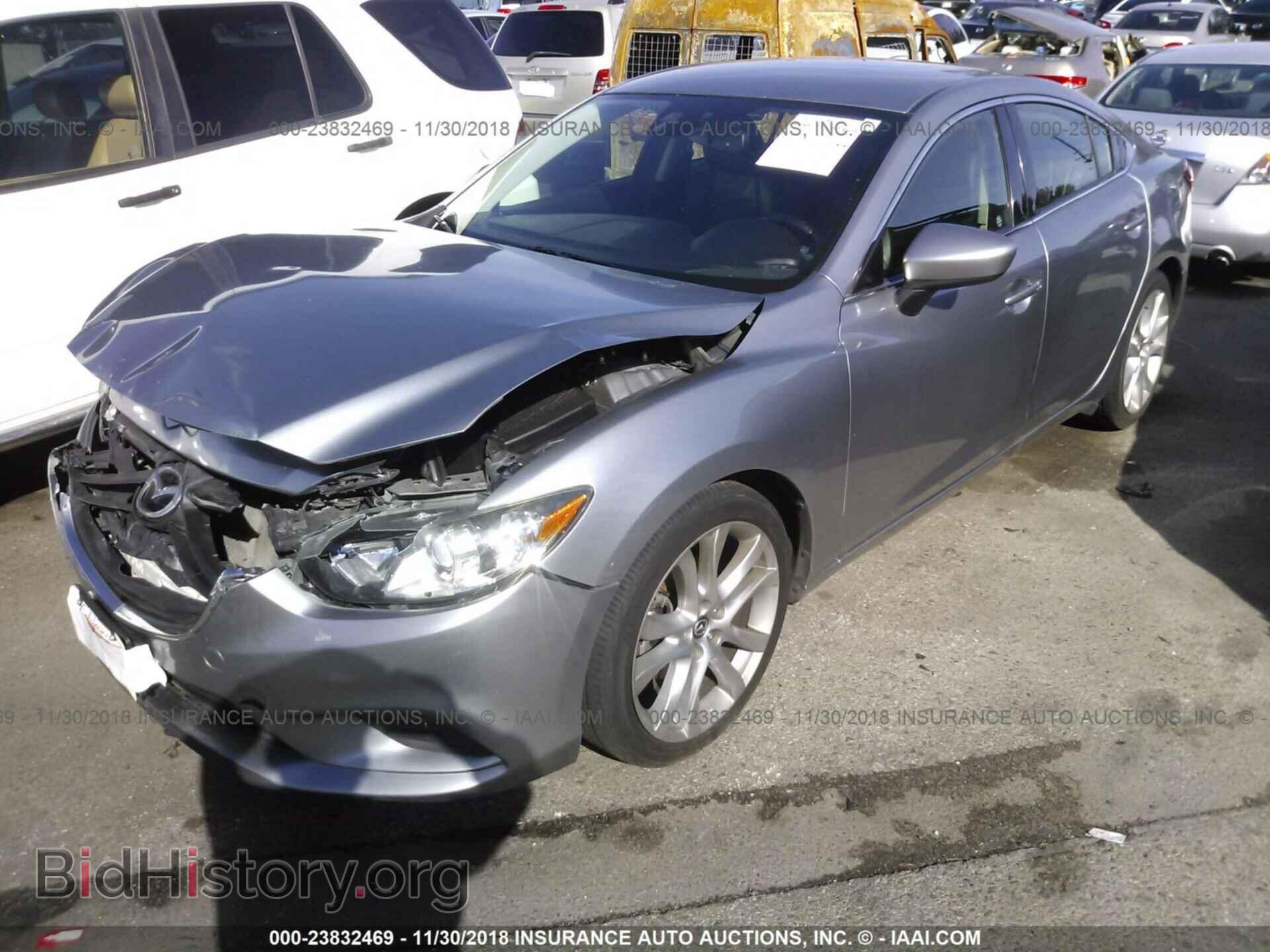 2014 MAZDA 6 - VIN: JM1GJ1T60E1135157 - Фото 2