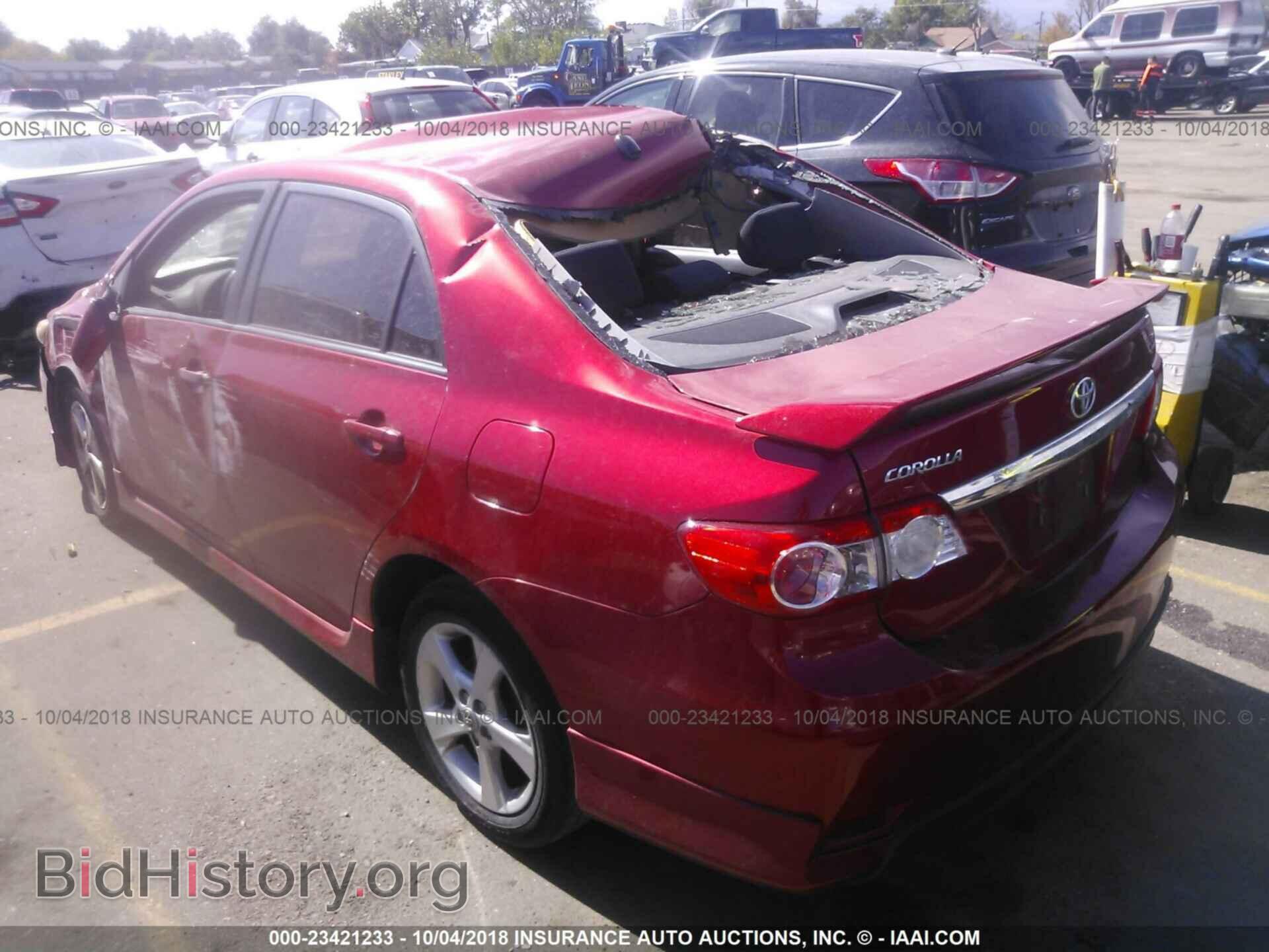 2011 TOYOTA COROLLA - VIN: 2T1BU4EE2BC596214 - Фото 3