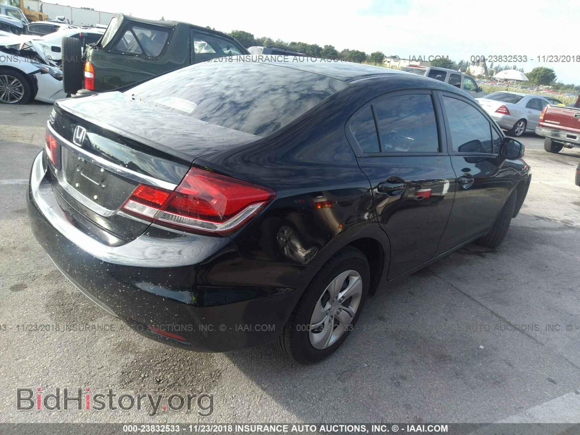 2013 HONDA CIVIC - VIN: 19XFB2F59DE098056 - Фото 4