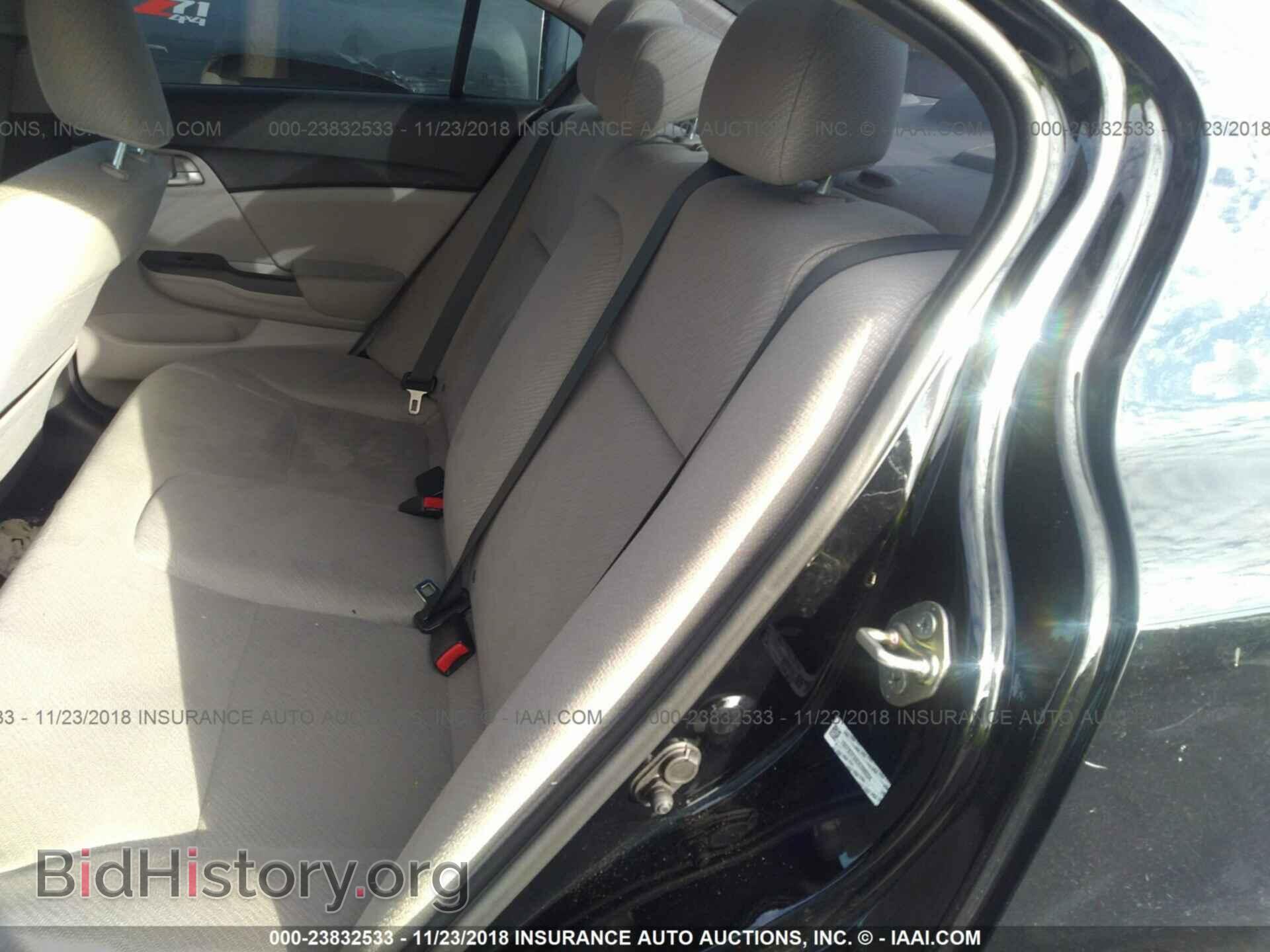 2013 HONDA CIVIC - VIN: 19XFB2F59DE098056 - Фото 8