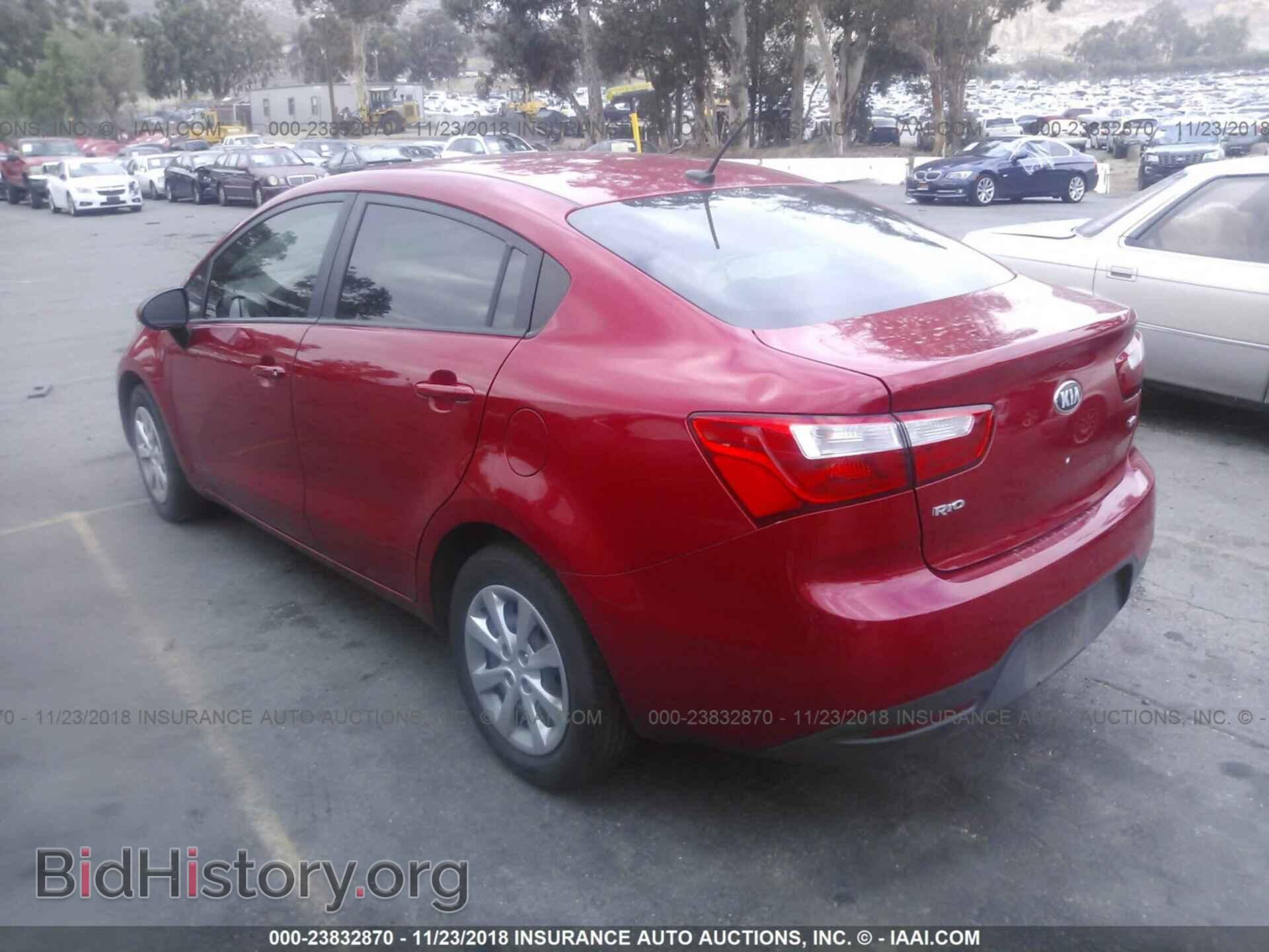 2013 KIA RIO - VIN: KNADM4A30D6234399 - Photo 3