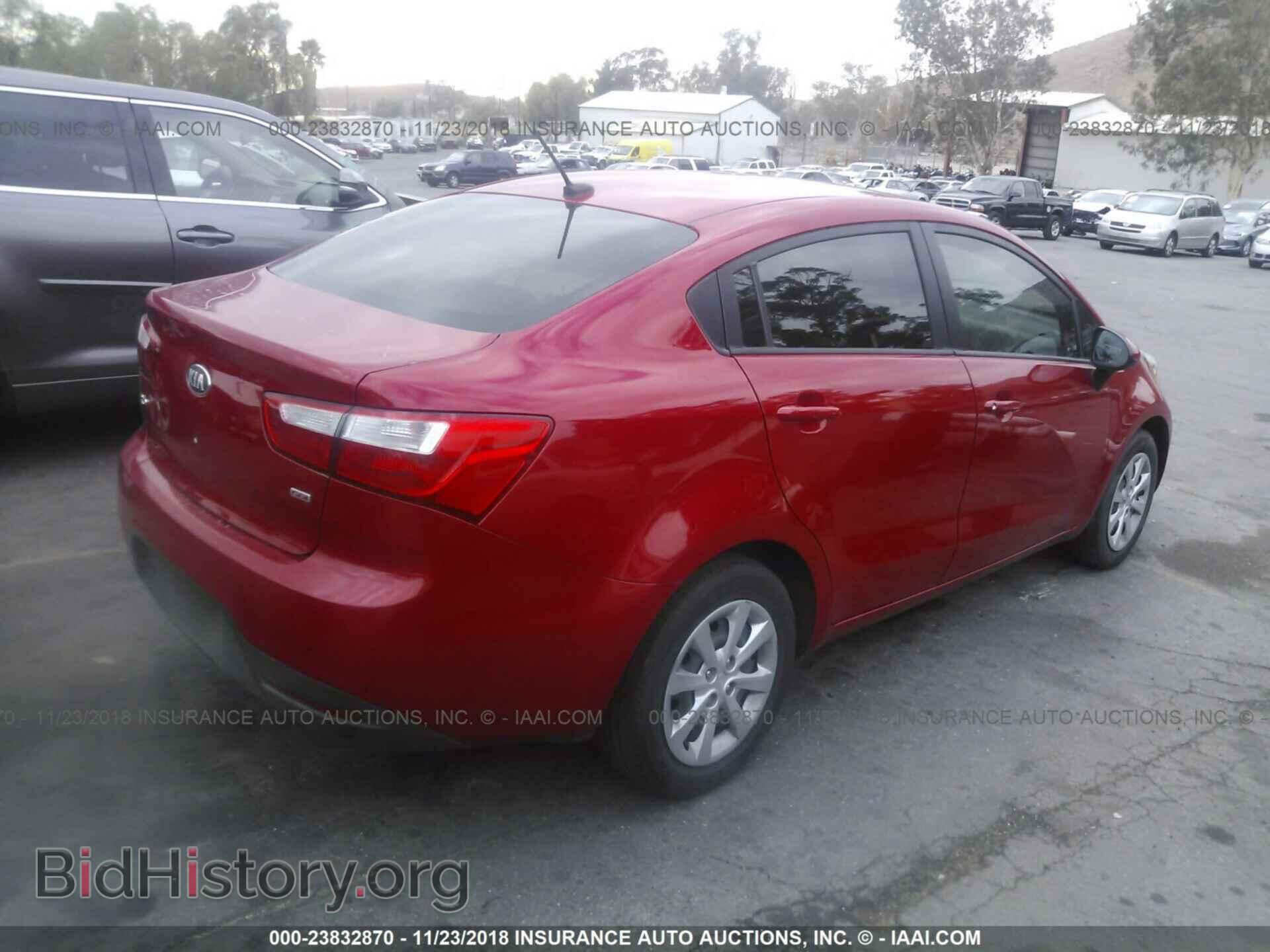 2013 KIA RIO - VIN: KNADM4A30D6234399 - Photo 4