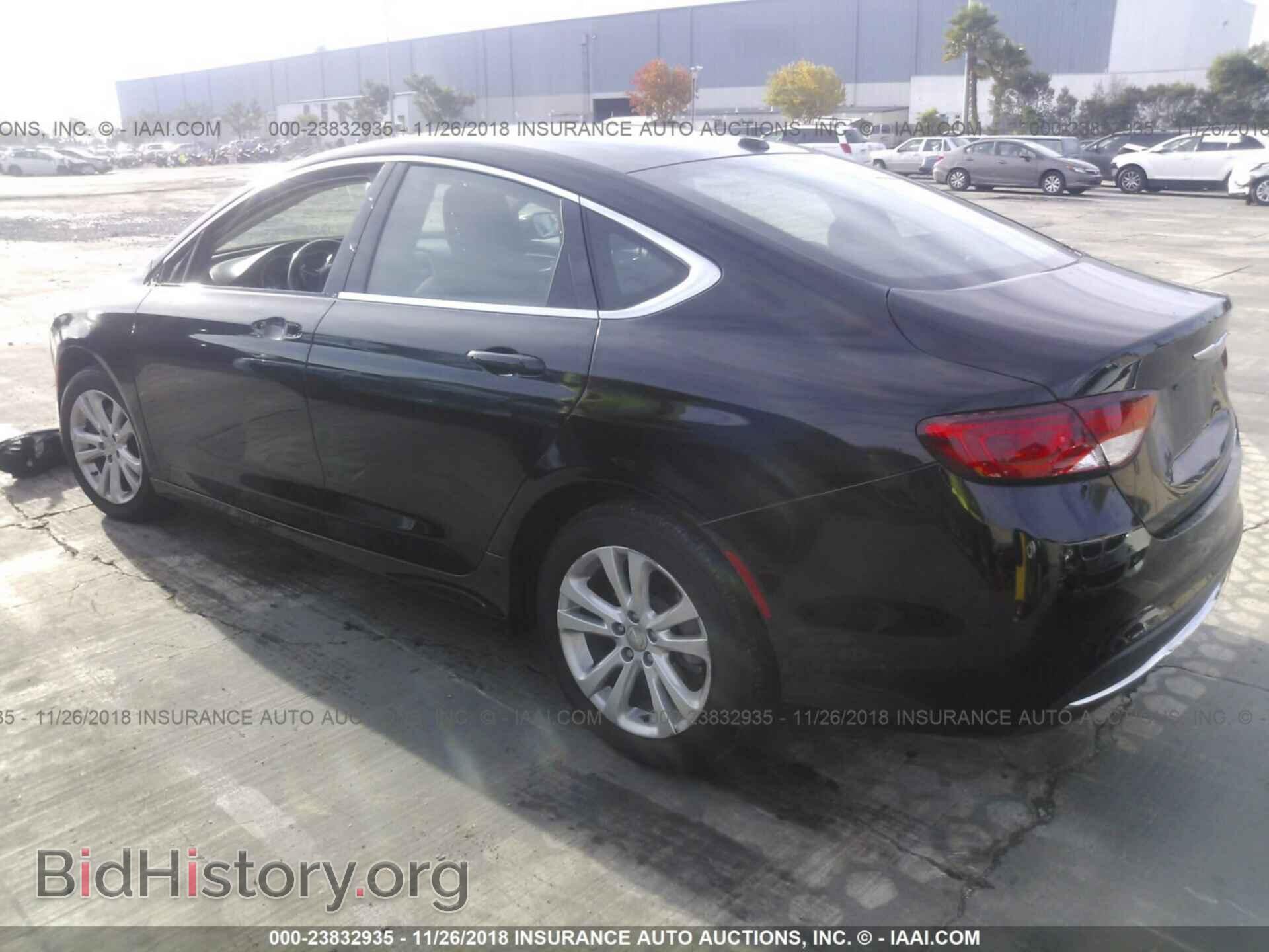2015 Chrysler 200 - VIN: 1C3CCCAB7FN680985 - Photo 3