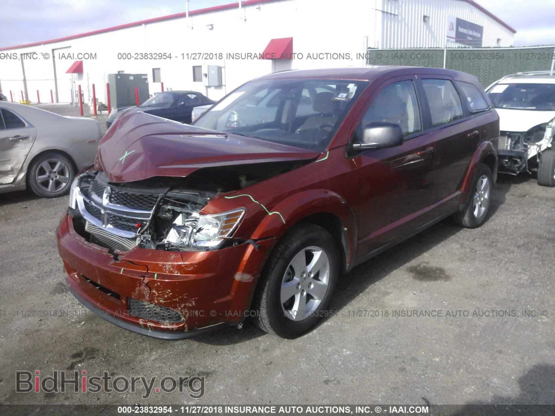2013 DODGE JOURNEY - VIN: 3C4PDCAB9DT584539 - Фото 2