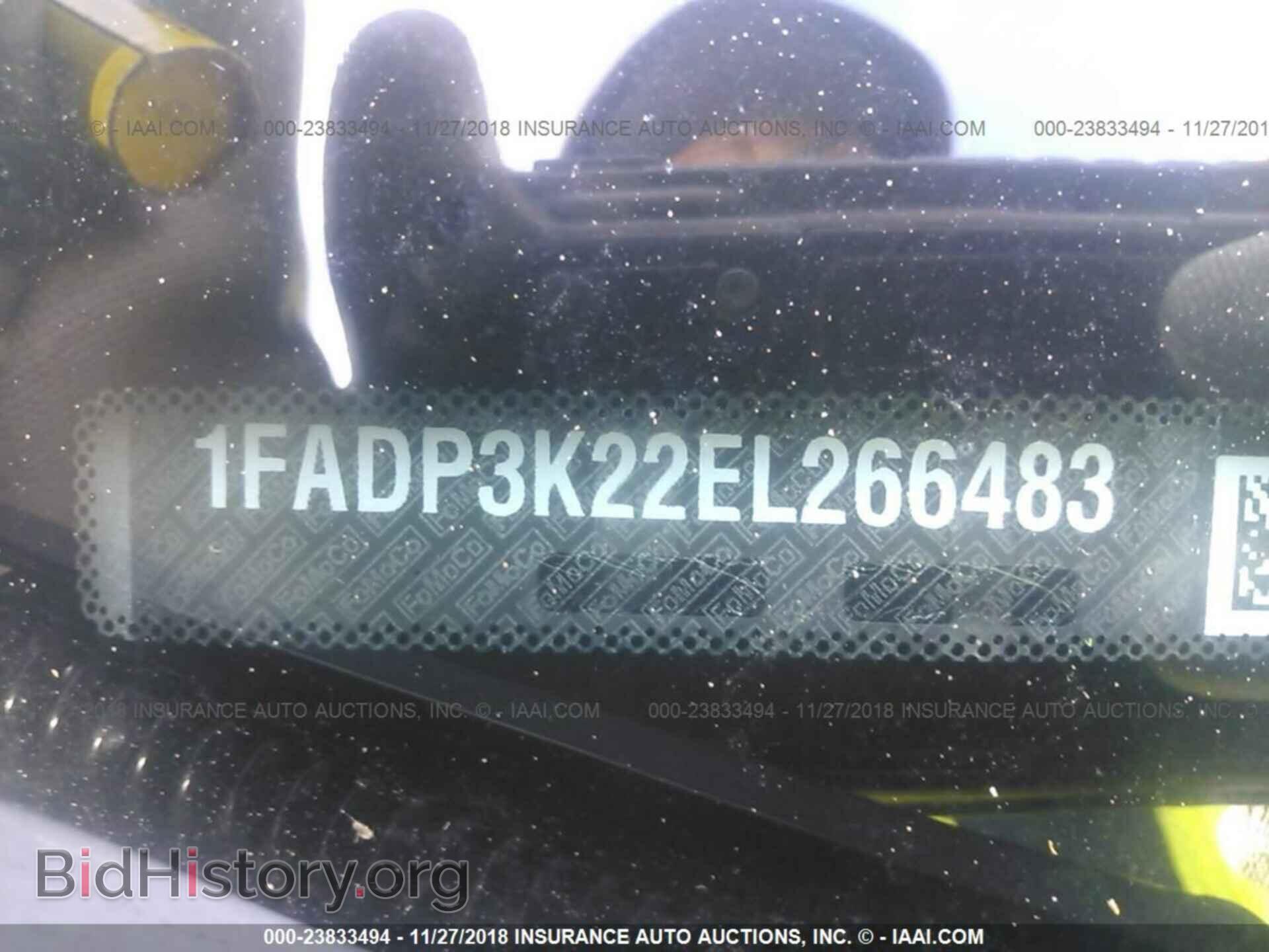 2014 FORD FOCUS - VIN: 1FADP3K22EL266483 - Фото 9